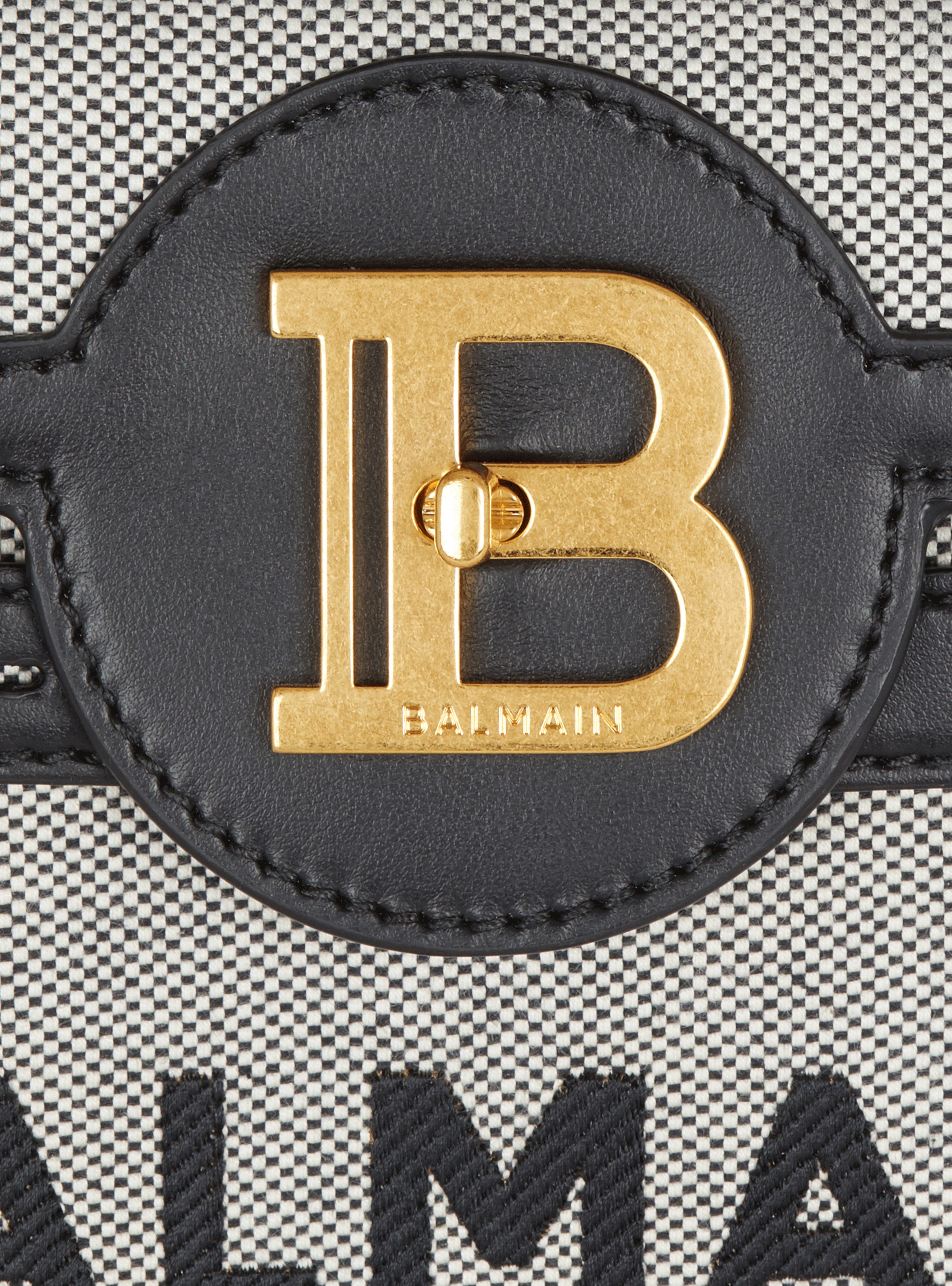 B-Buzz 23 canvas and leather bag 7