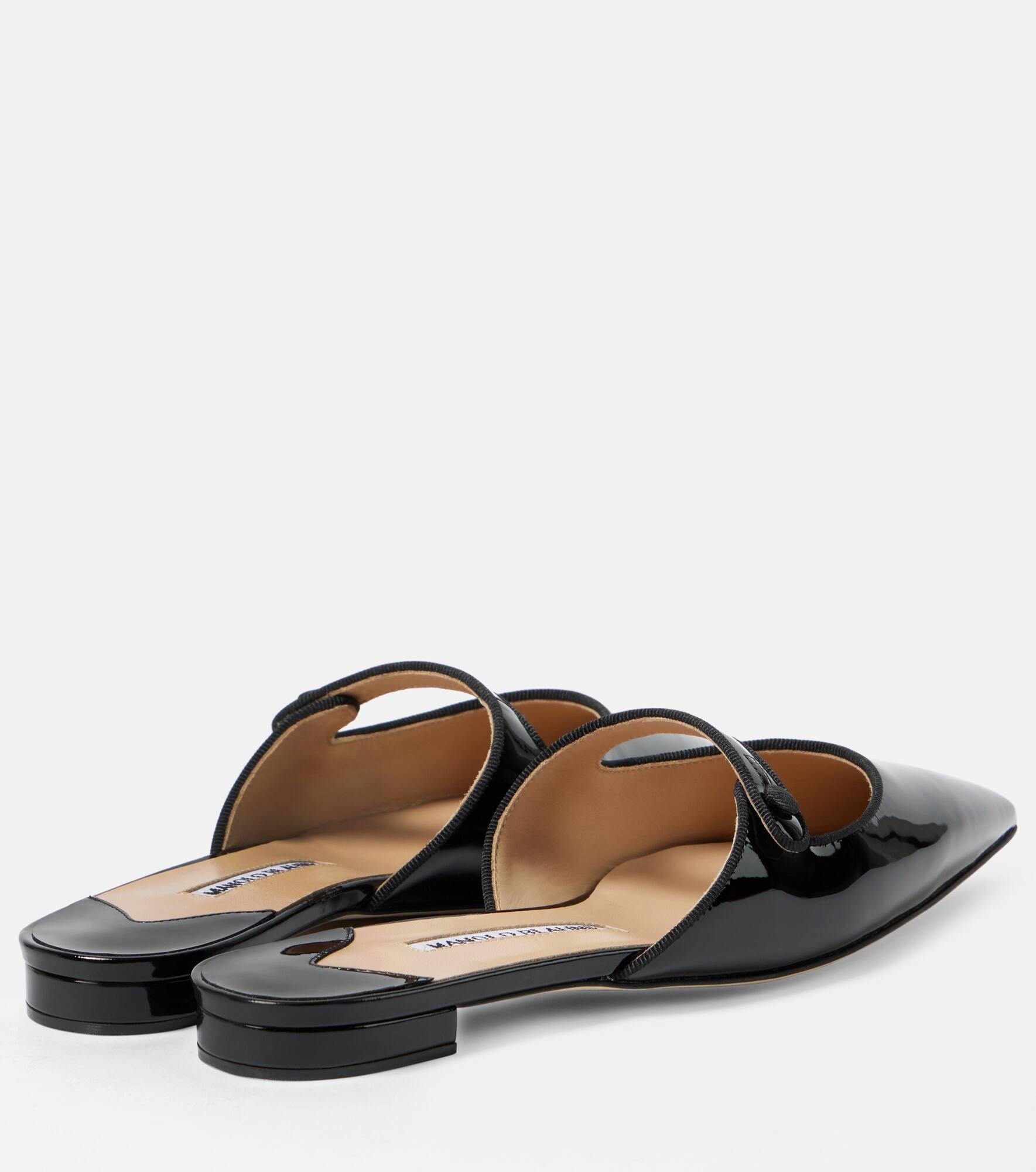 Lurum patent leather mules - 3