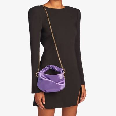 JIMMY CHOO Bonny
Wisteria Satin Bag with Twisted Handle outlook