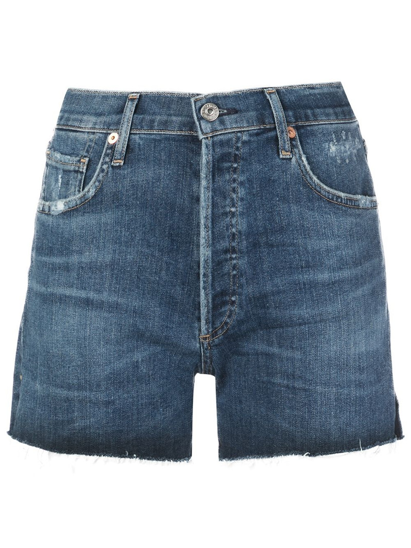 Marlow distressed denim shorts 1