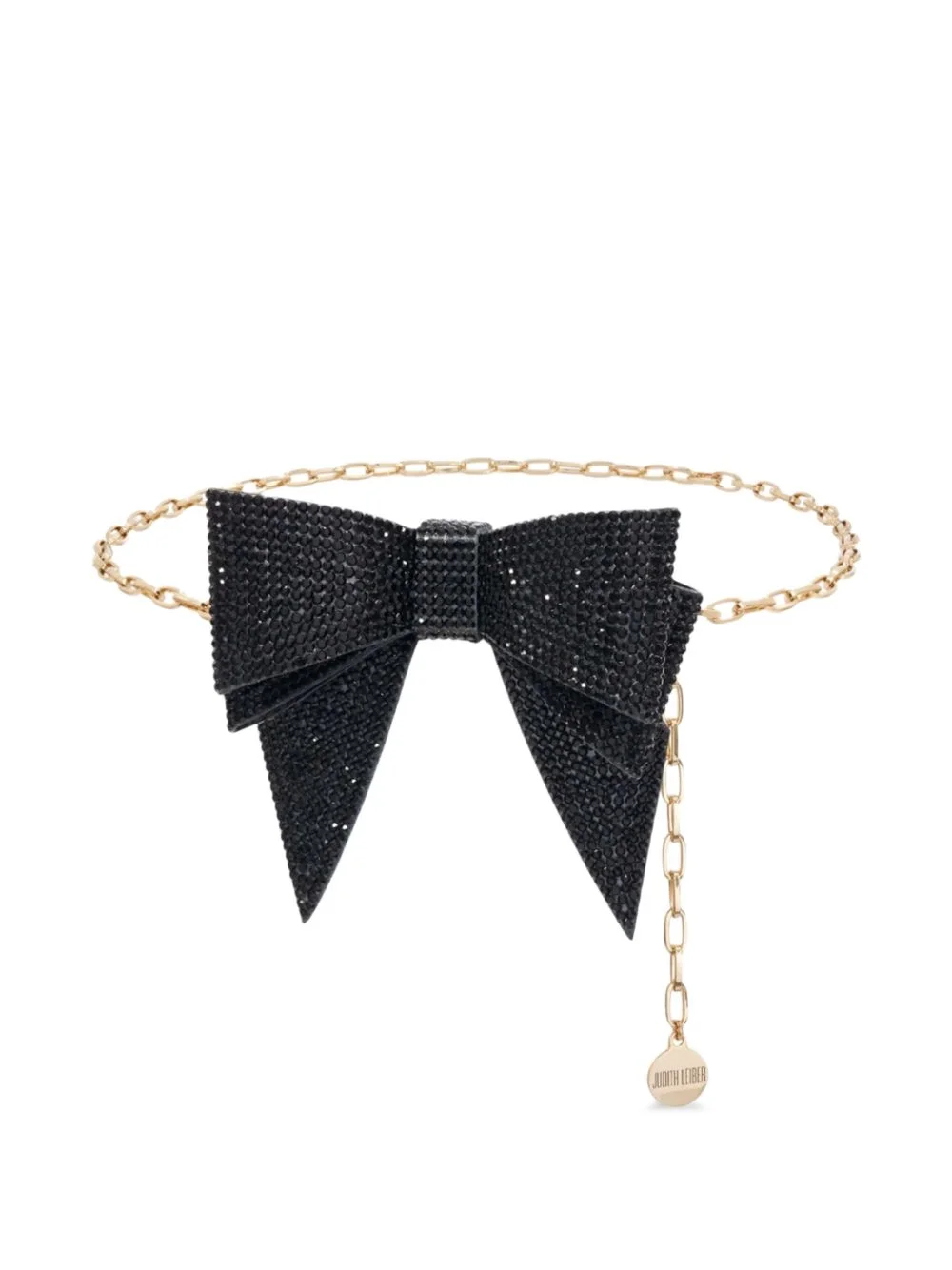 bow-embellished belt - 1
