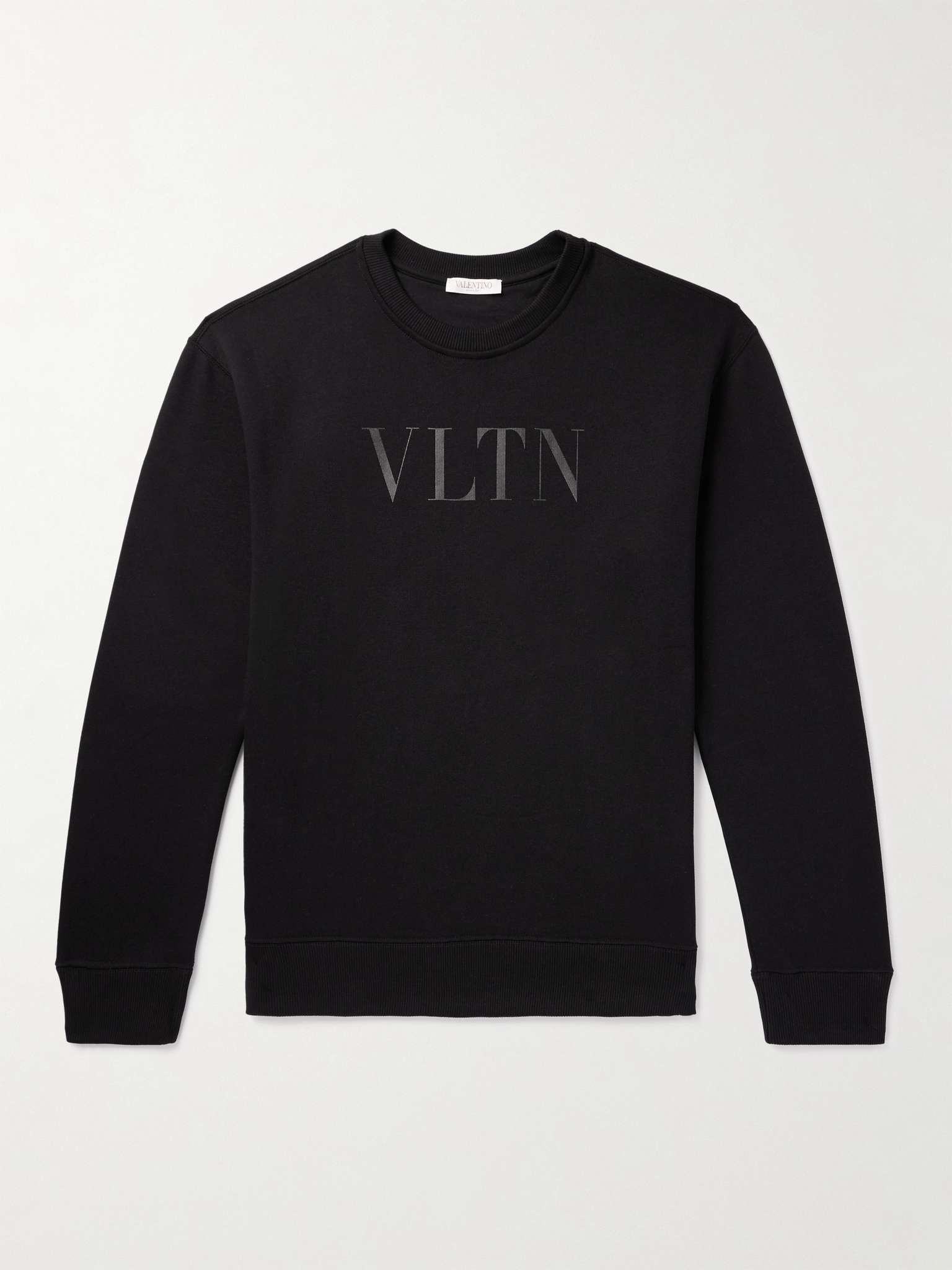 Logo-Print Cotton-Jersey Sweatshirt - 1