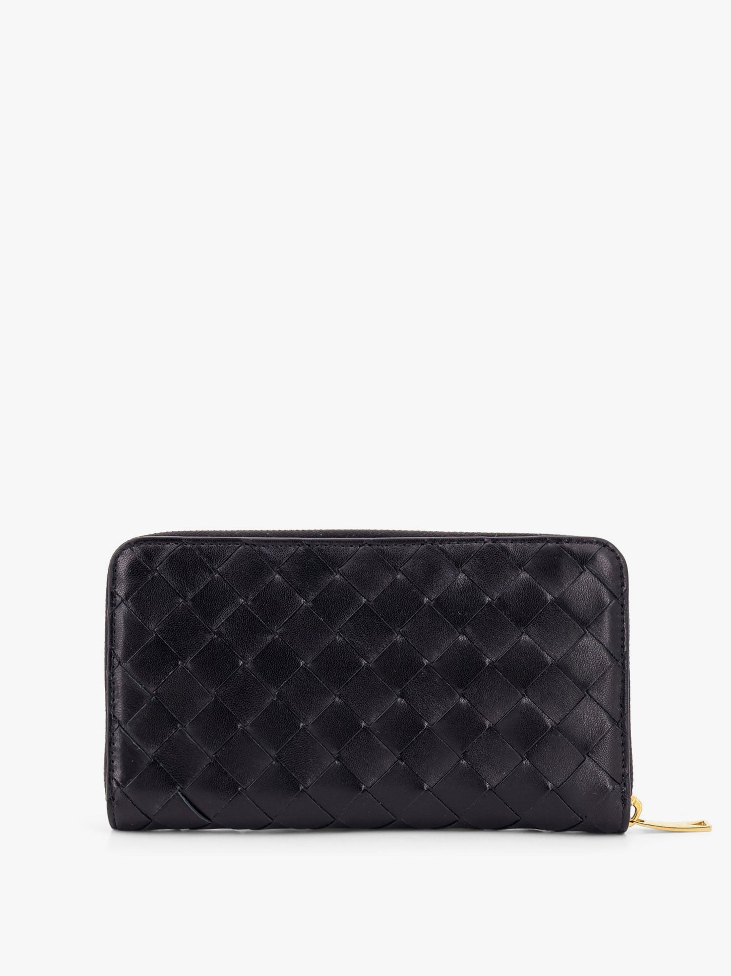 Bottega Veneta Women Leather Wallet With Intrecciato Motif - 2