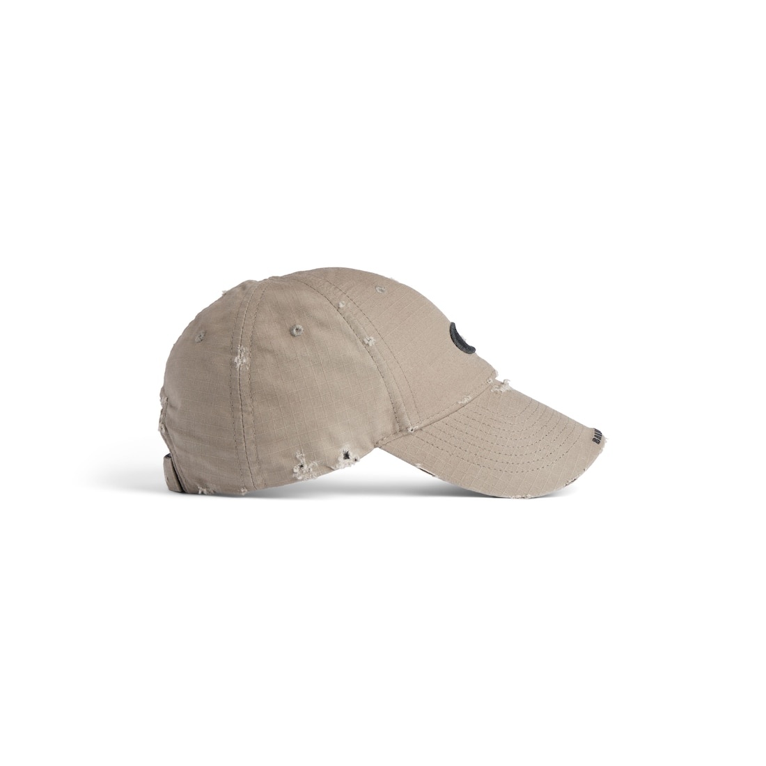 Sports Loop Icon Cargo Cap in Dark Beige/black - 4