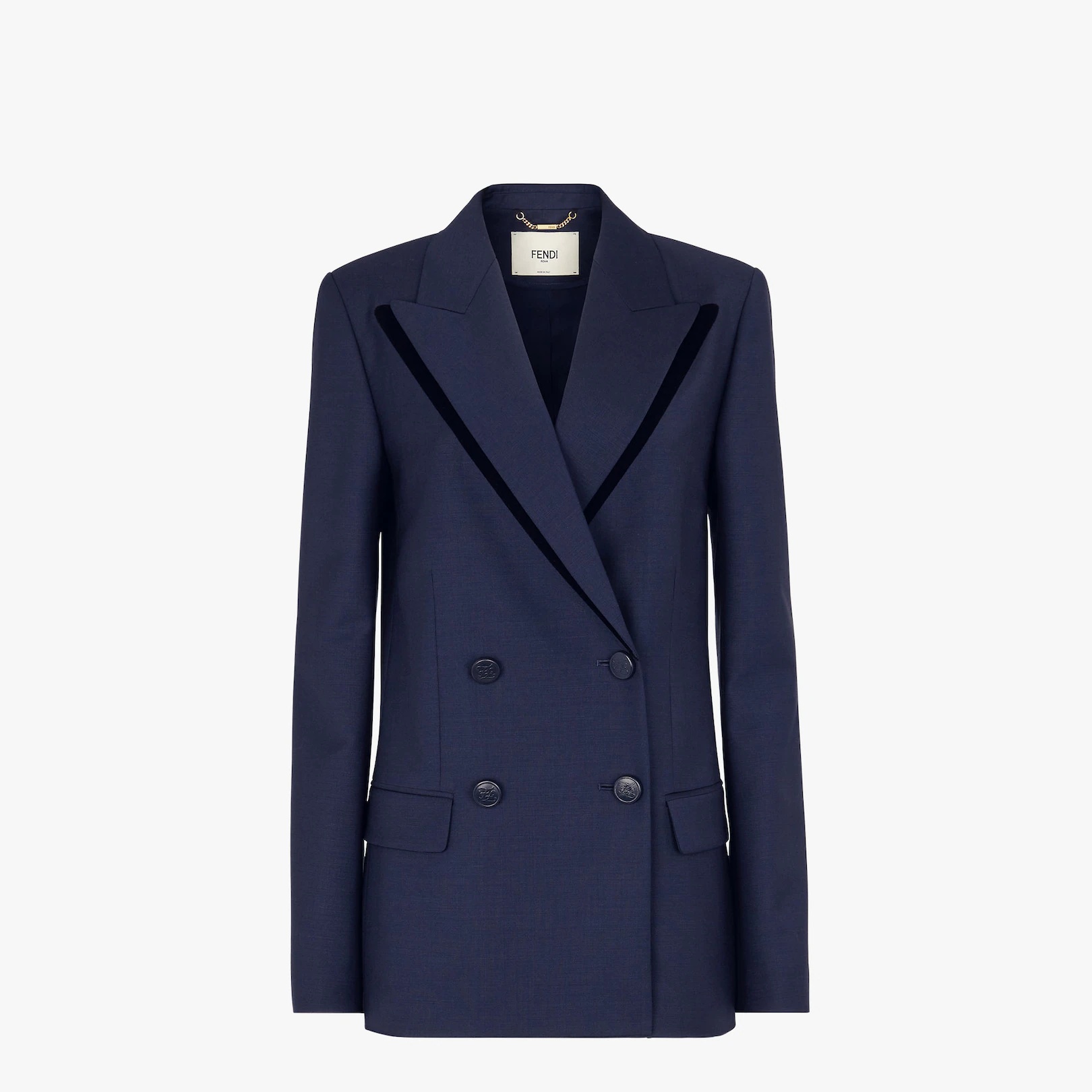 Blue mohair jacket - 1