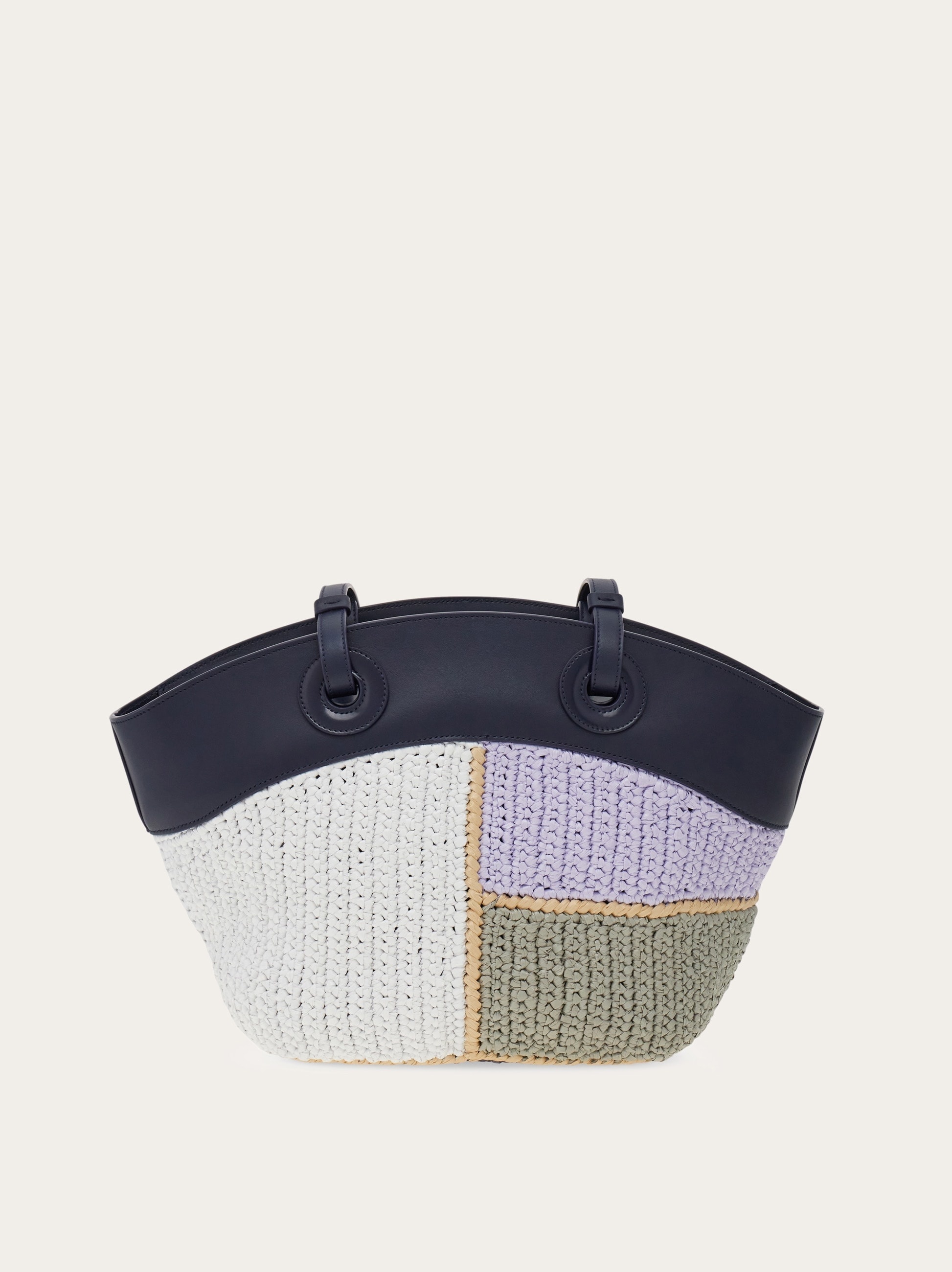 Patchwork tote bag (M) - 4