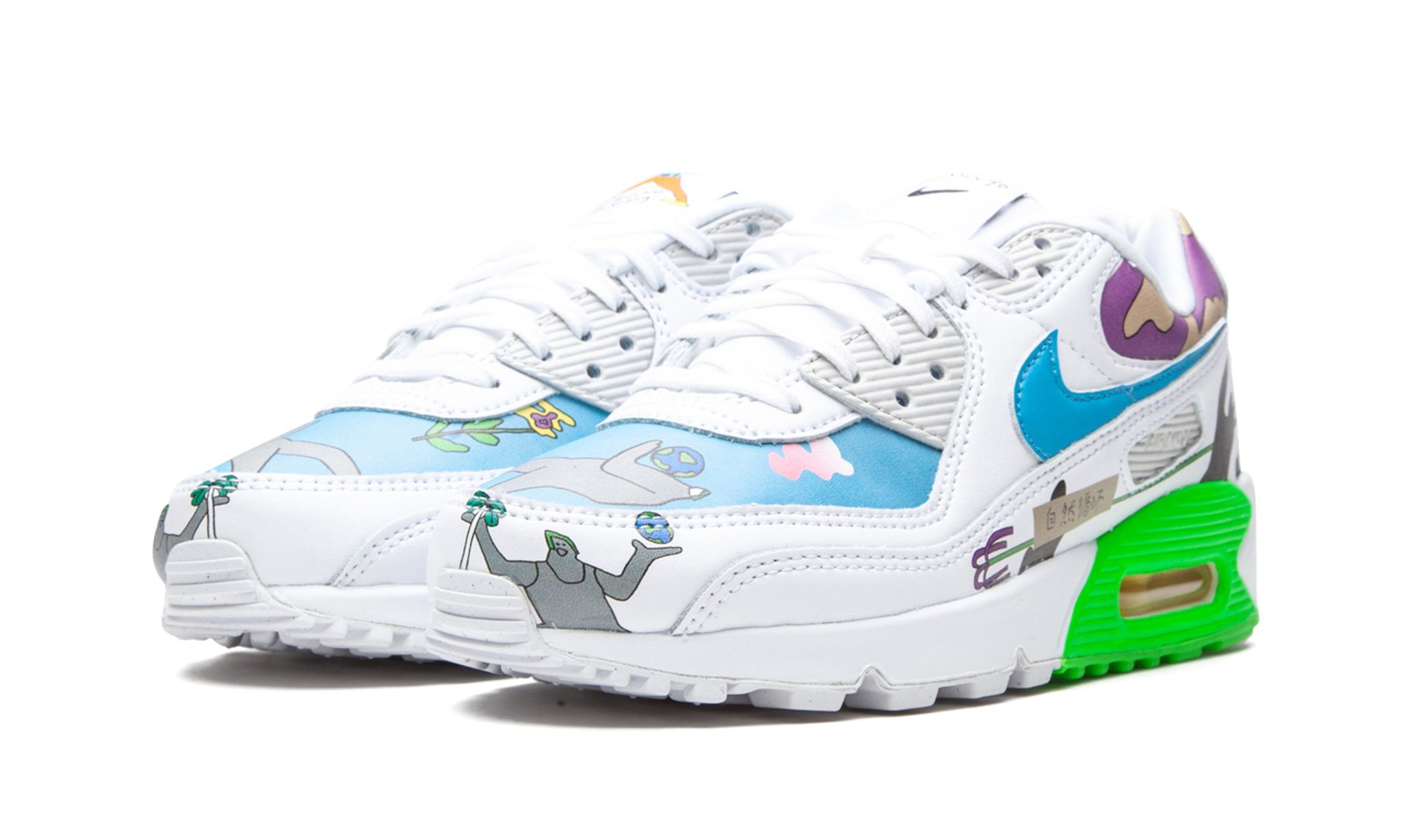 Flyleather Air Max 90 QS "Ruohan Wang" - 2