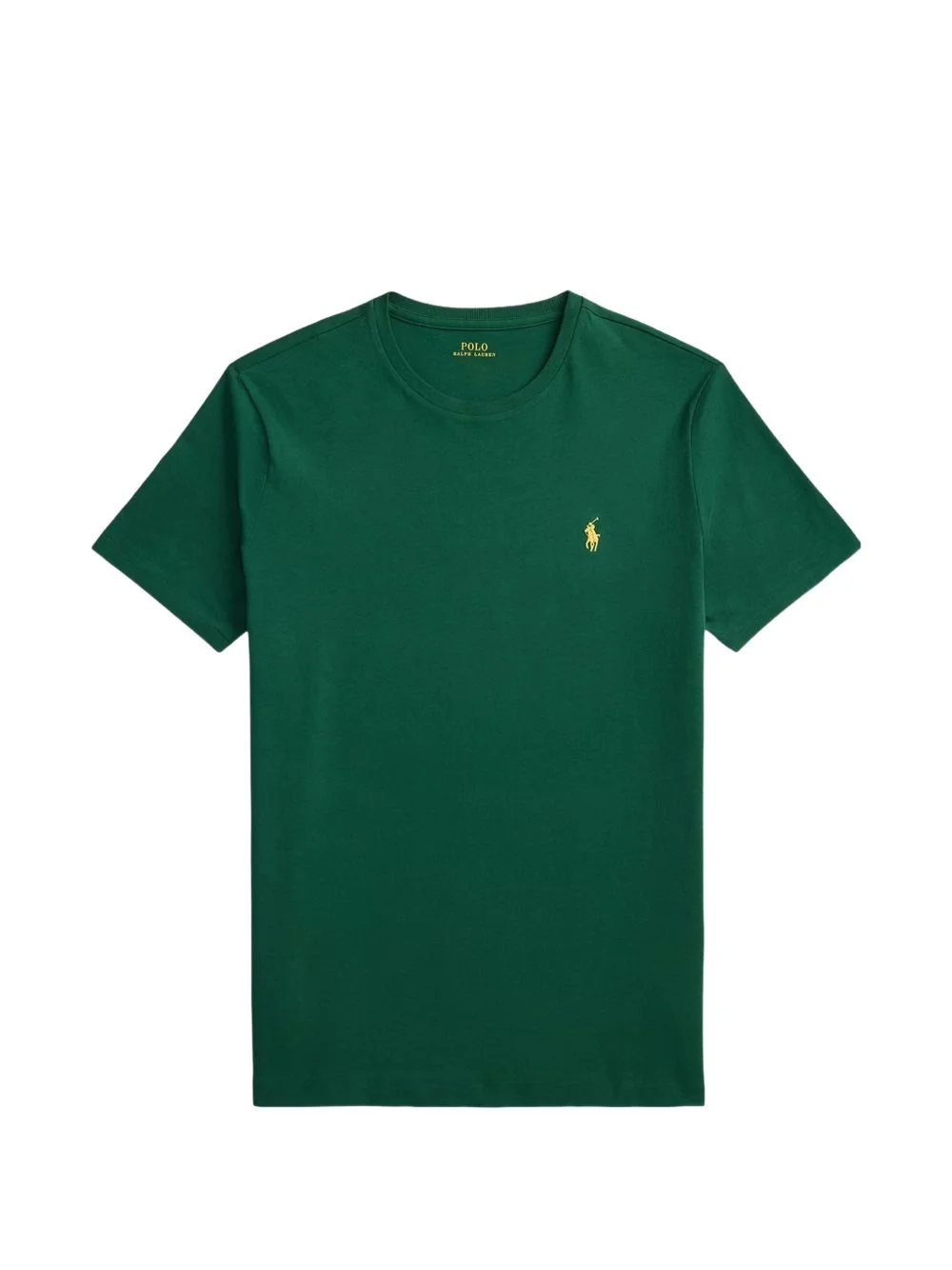 embroidered-logo crewneck cotton T-shirt - 1