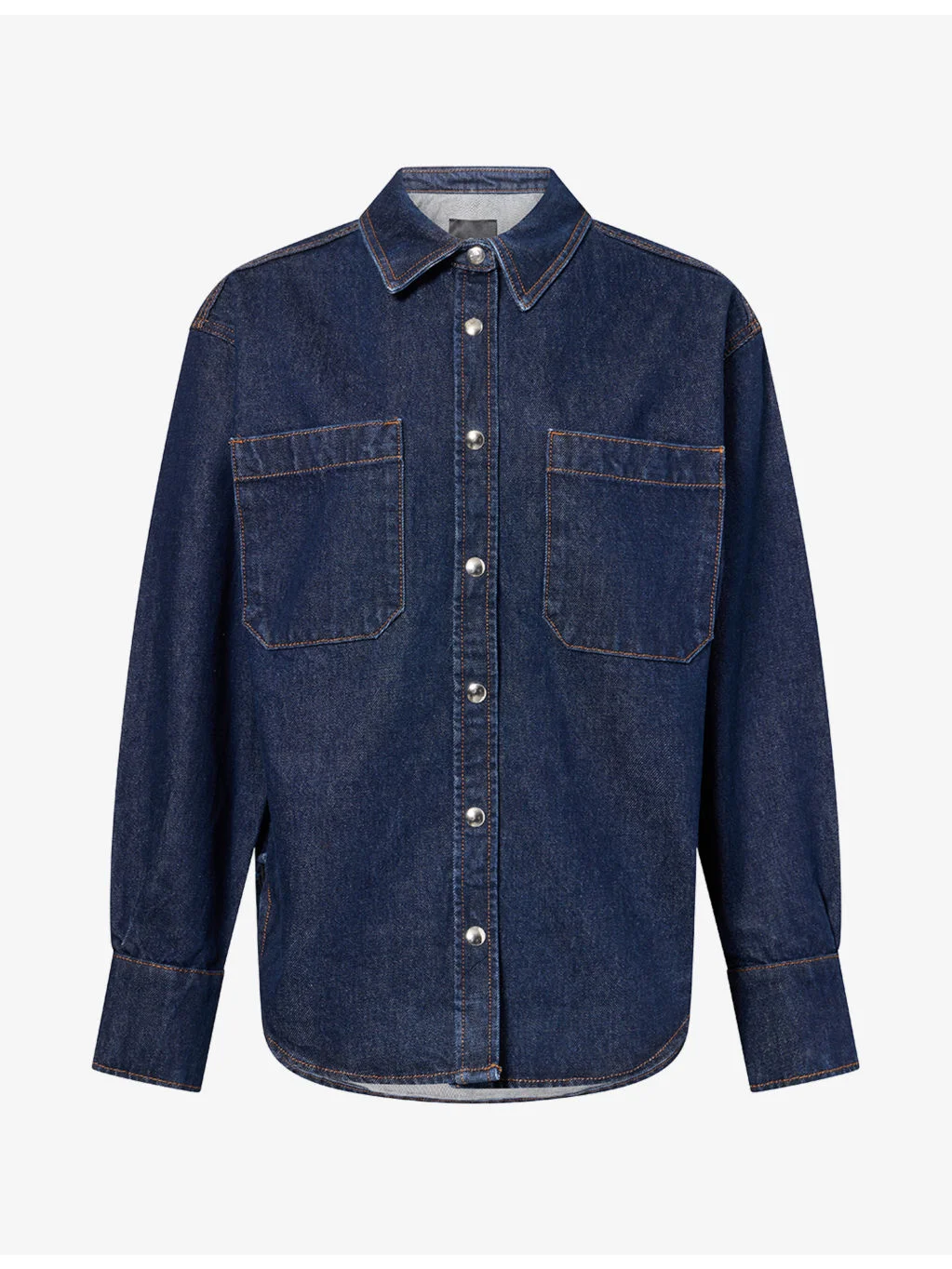 Samy Patch-Pocket Denim Shirt - 1