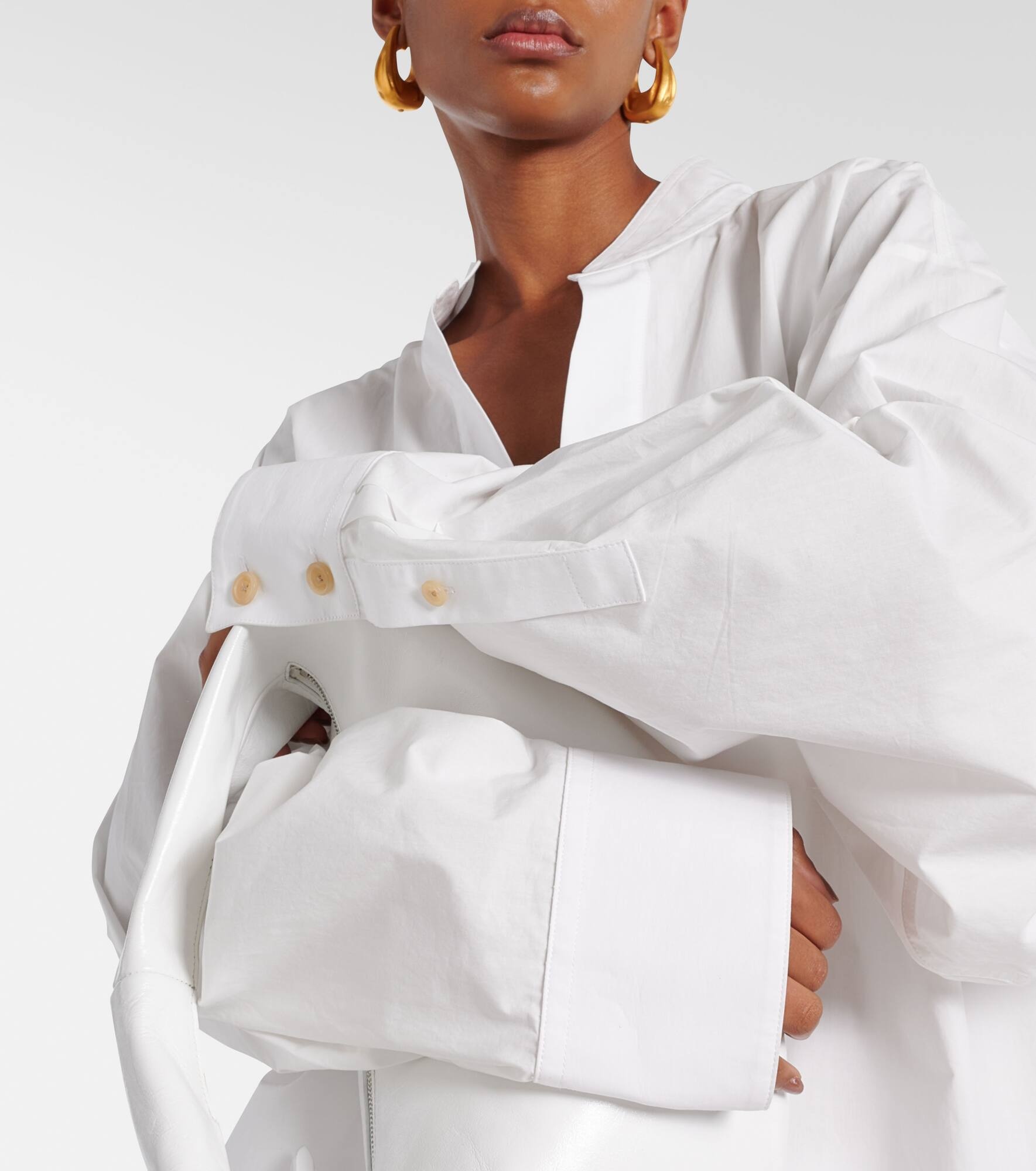 Tito cotton poplin top - 5