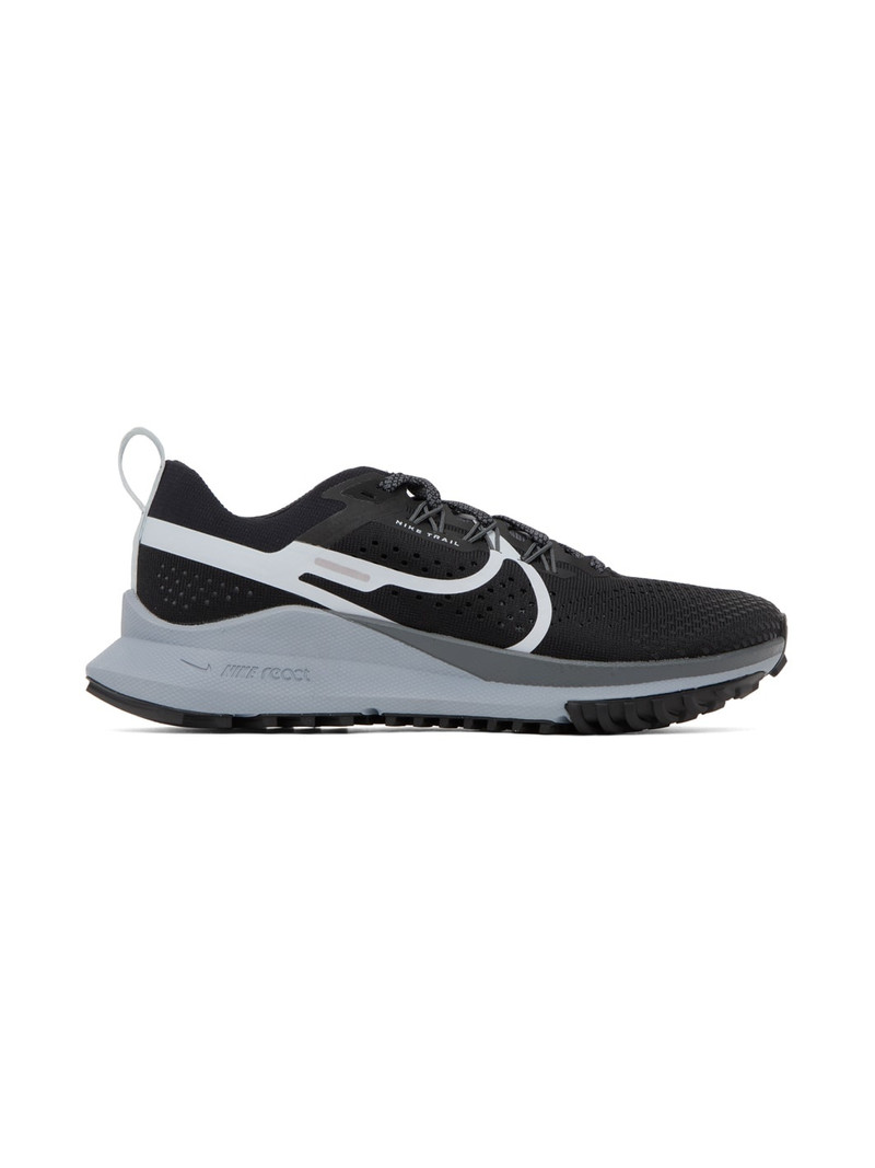 Black React Pegasus Trail 4 Sneakers - 1