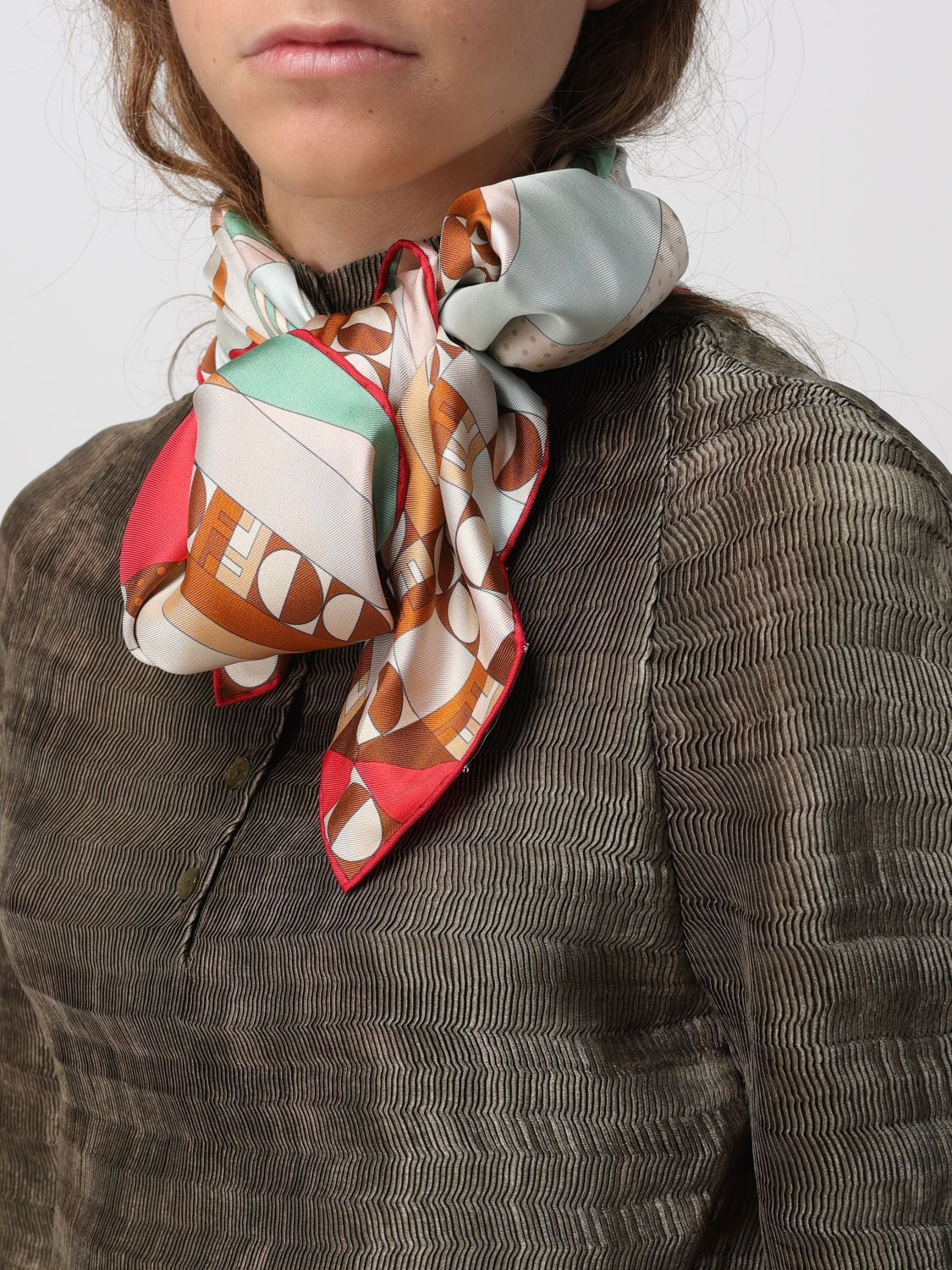 Neck scarf woman Fendi - 4