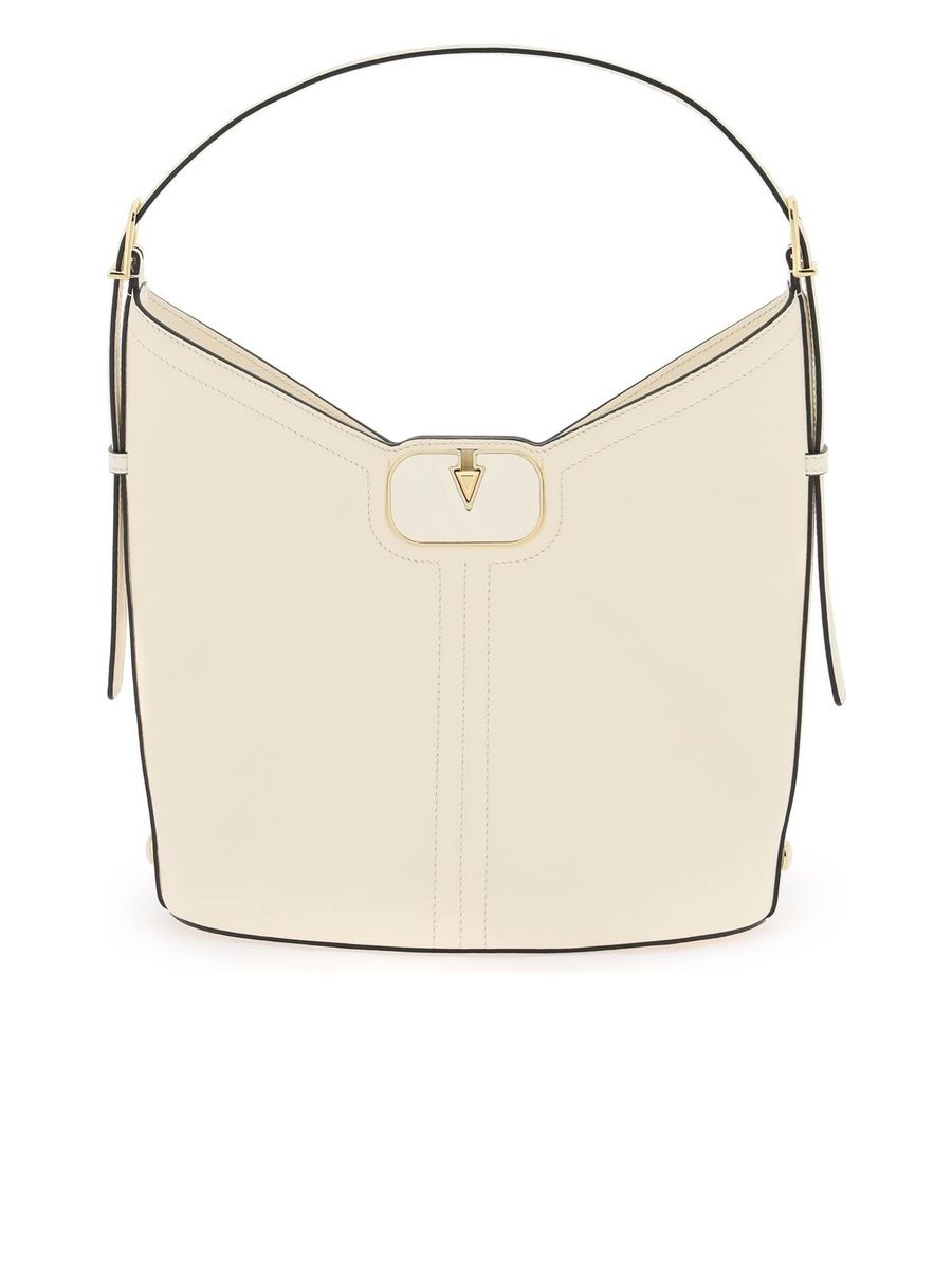 Vlogo Leather Hobo Bag - 1