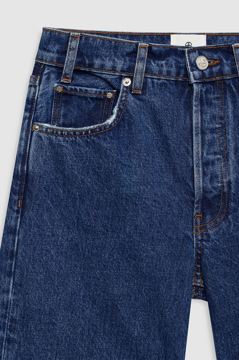 Roy Jean 31" - Clean Indigo Denim - 8