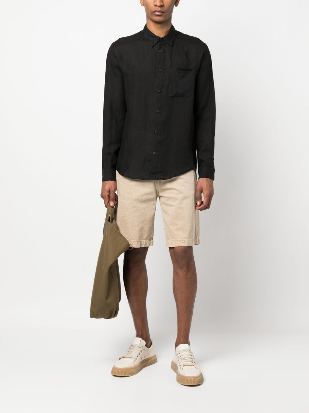 classic-shirt linen shirt - 2