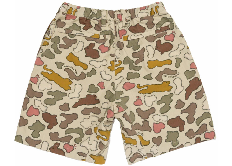 Human Made Human Made x KAWS Made Camo Shorts Brown outlook