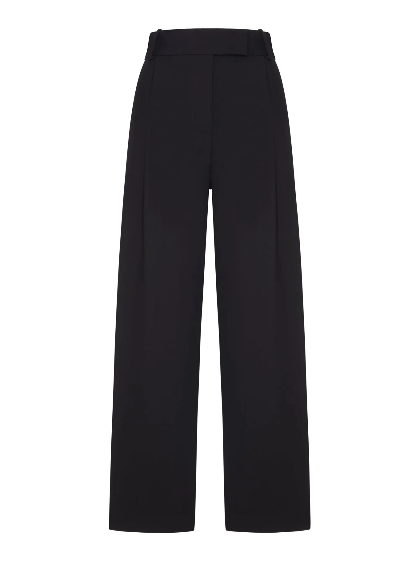 HIGH-WAISTED PALAZZO TROUSERS IN FABRIC - 1
