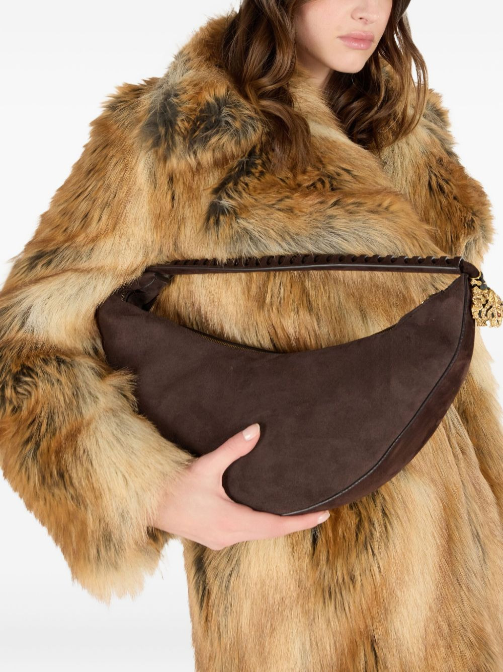 Roar suede tote bag - 5