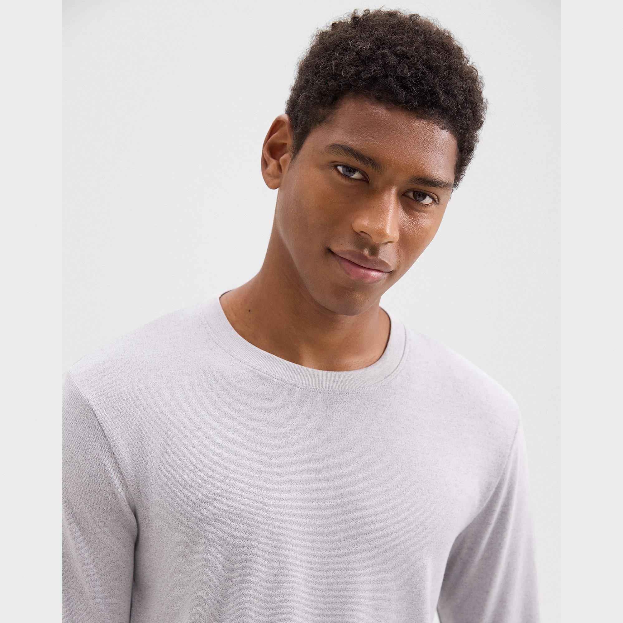 Essential Long-Sleeve Tee in Anemone Modal Jersey - 5