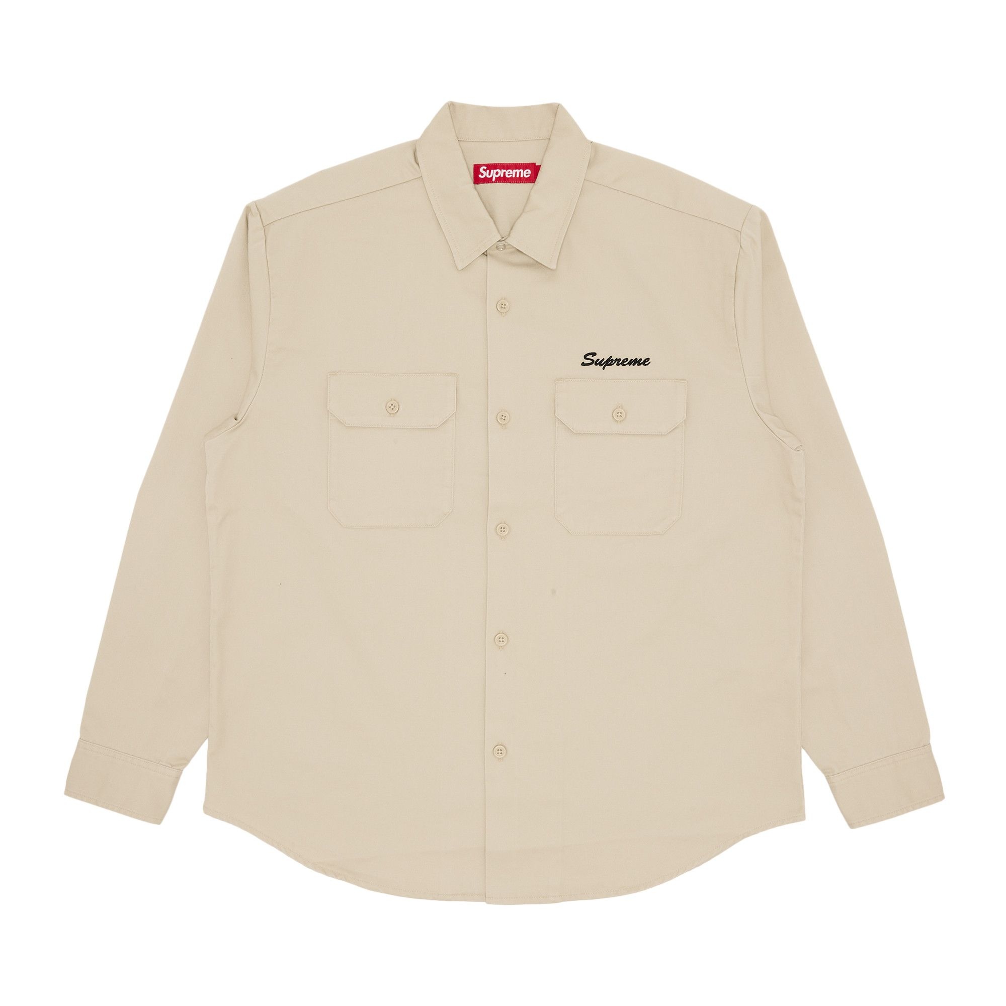 Supreme Our Lady Work Shirt 'Khaki' - 1