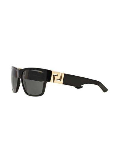 VERSACE square cornici plaque sunglasses outlook