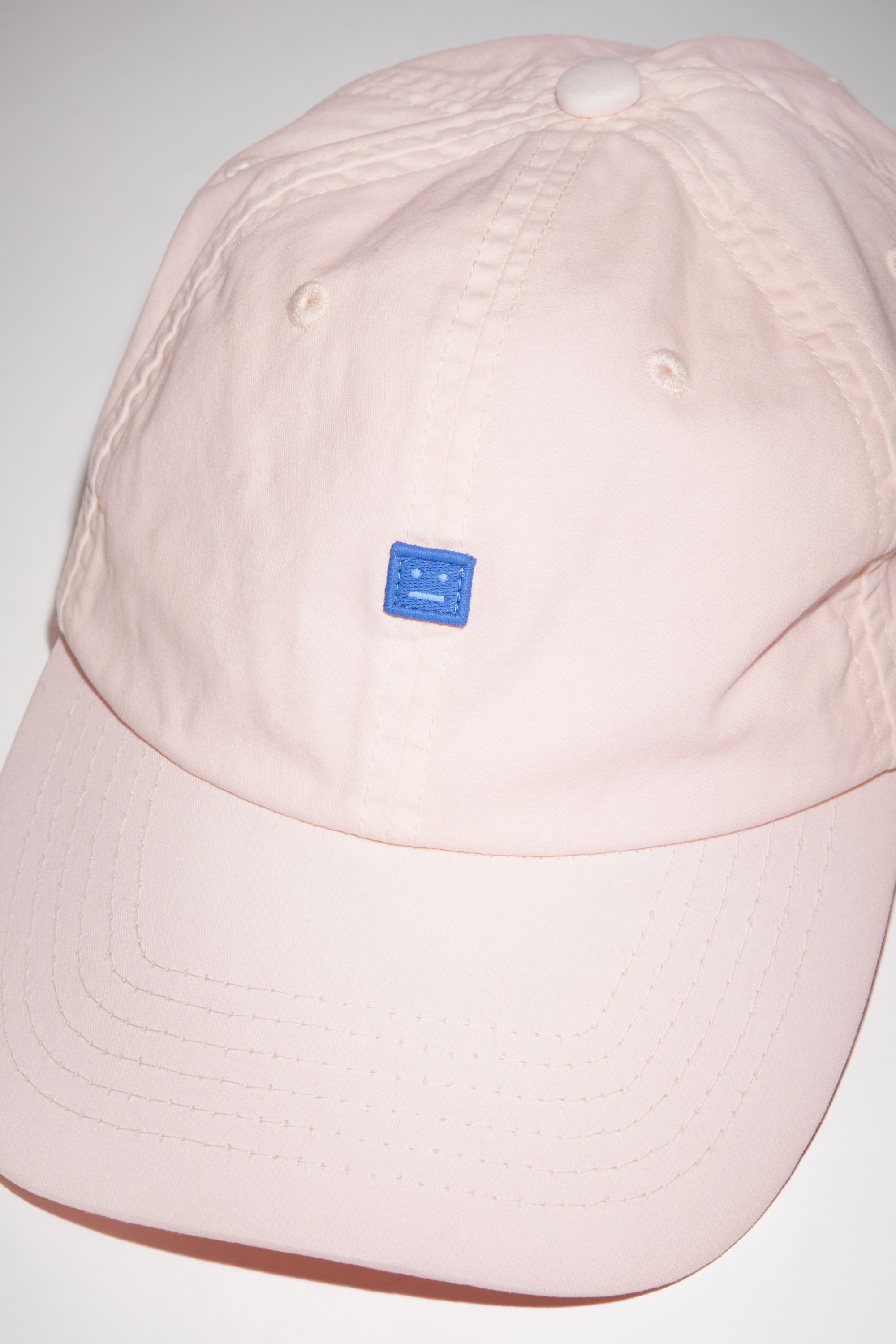 Cotton baseball cap - Pastel pink - 5