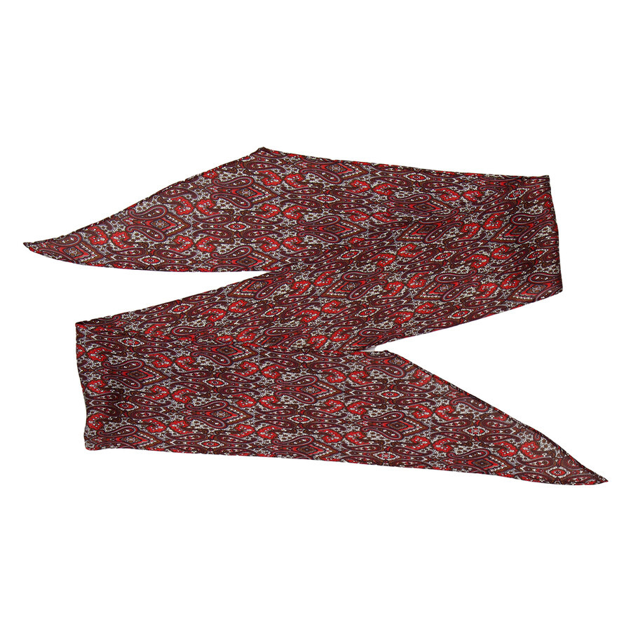 Celine Thin Charmeuse Scarf - 4