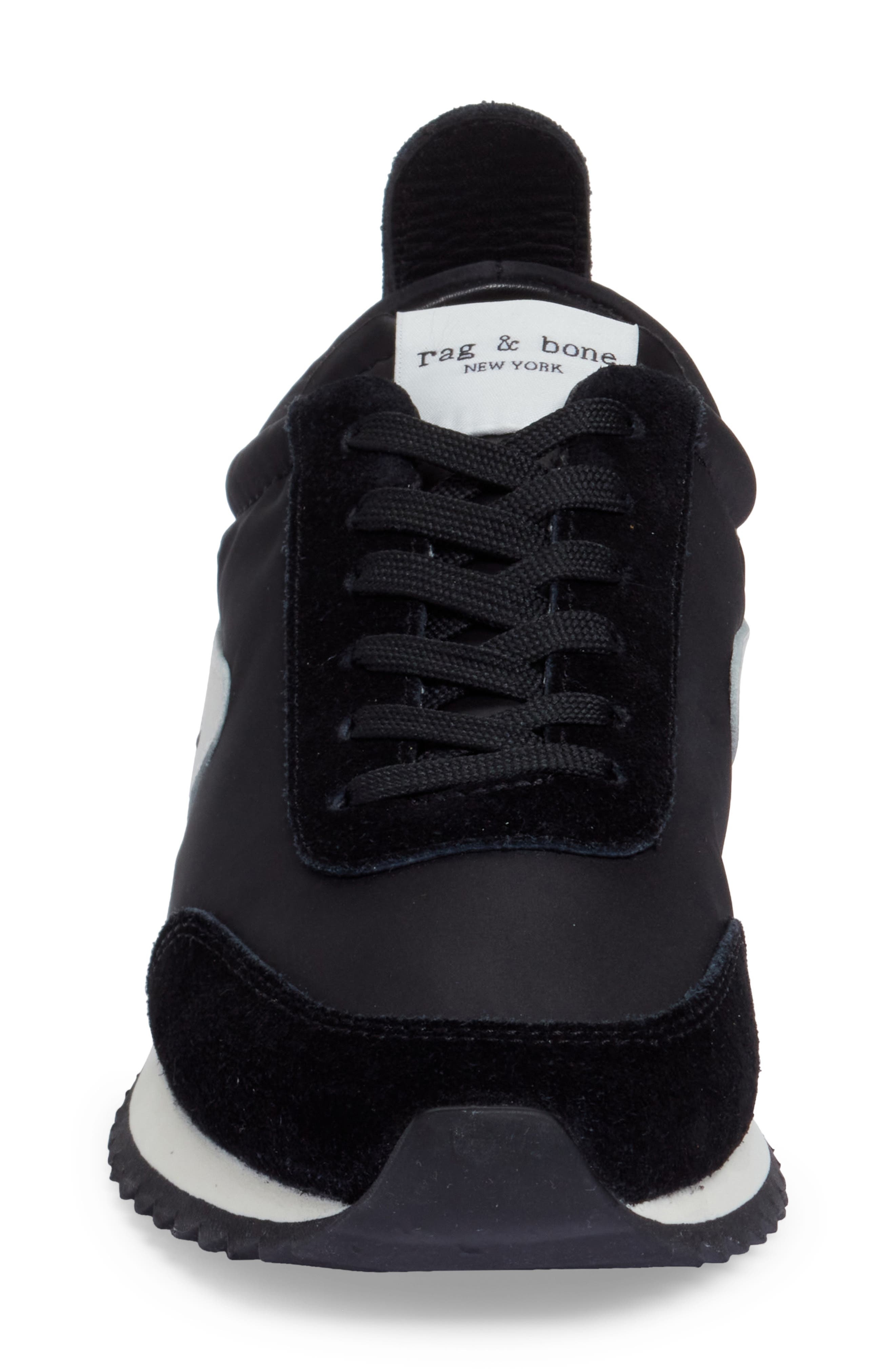 rag & bone Retro Runner Sneaker in Blk at Nordstrom - 4