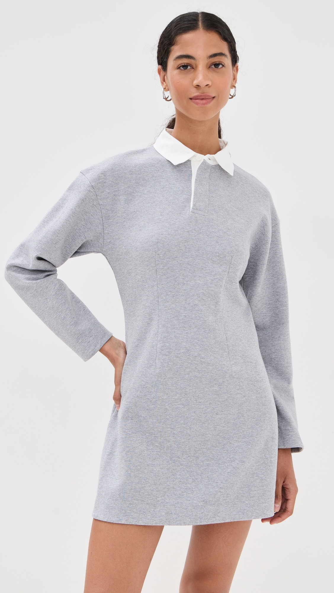 Long Sleeve Polo Dress - 6