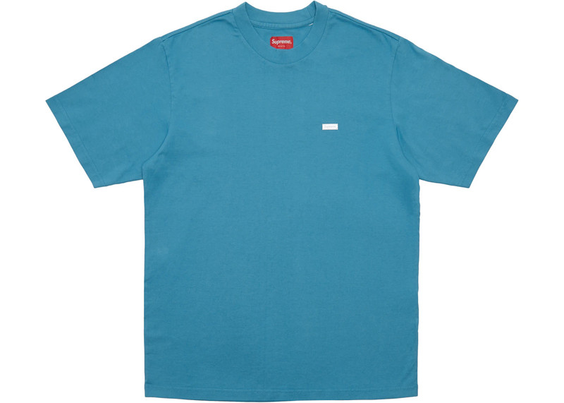 Supreme Reflective Small Box Tee Dusty Blue 1