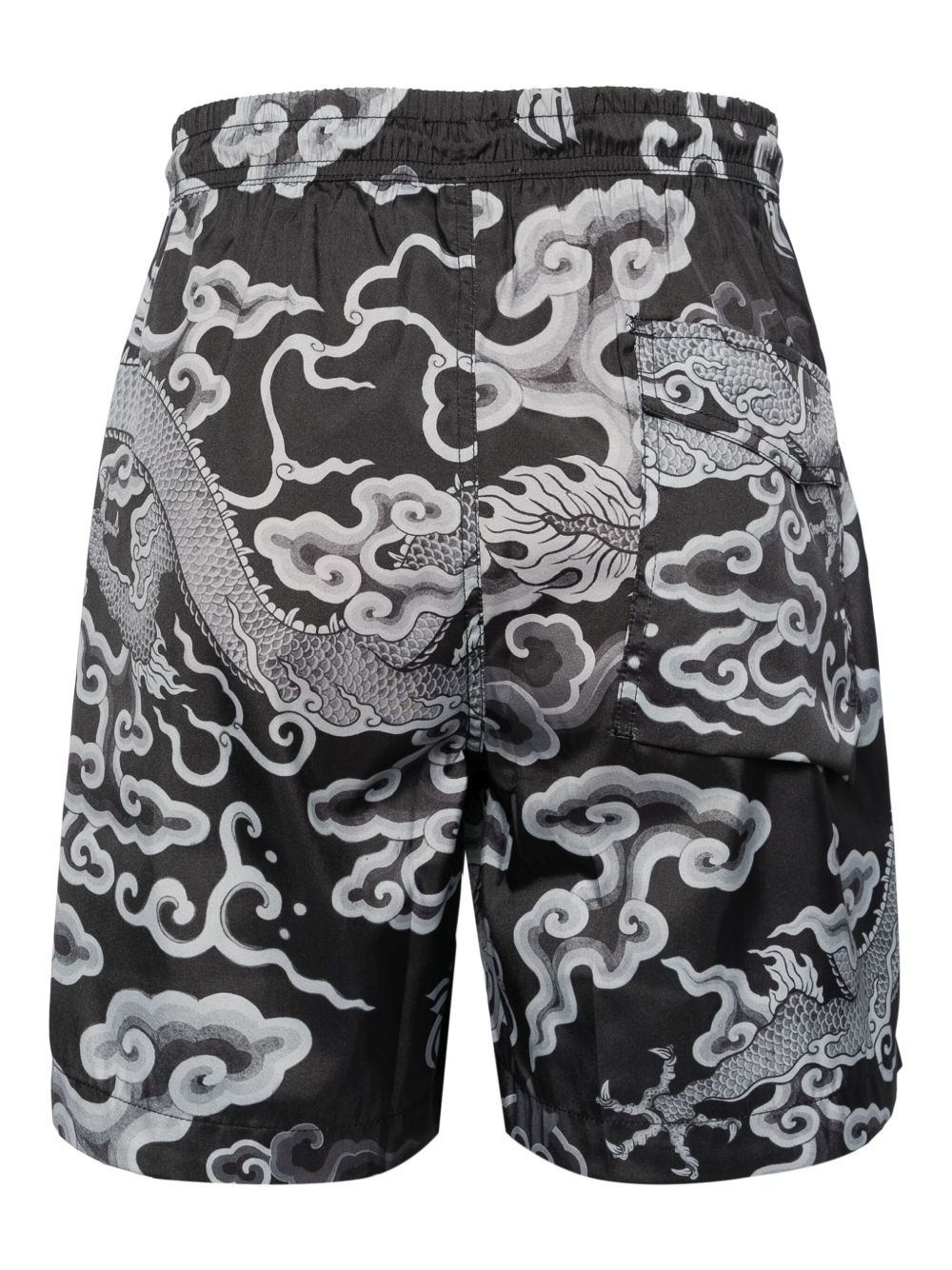 Cloud Dragon-print swim shorts - 2