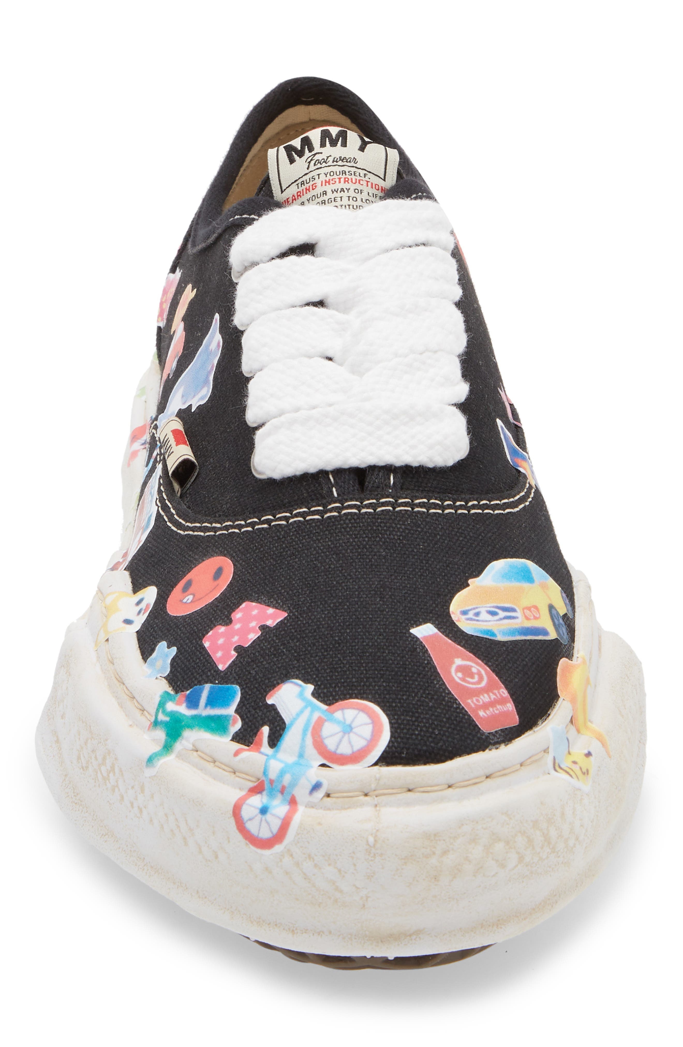 Maison MIHARA YASUHIRO Baker Low Top Sneaker in Black at Nordstrom - 4