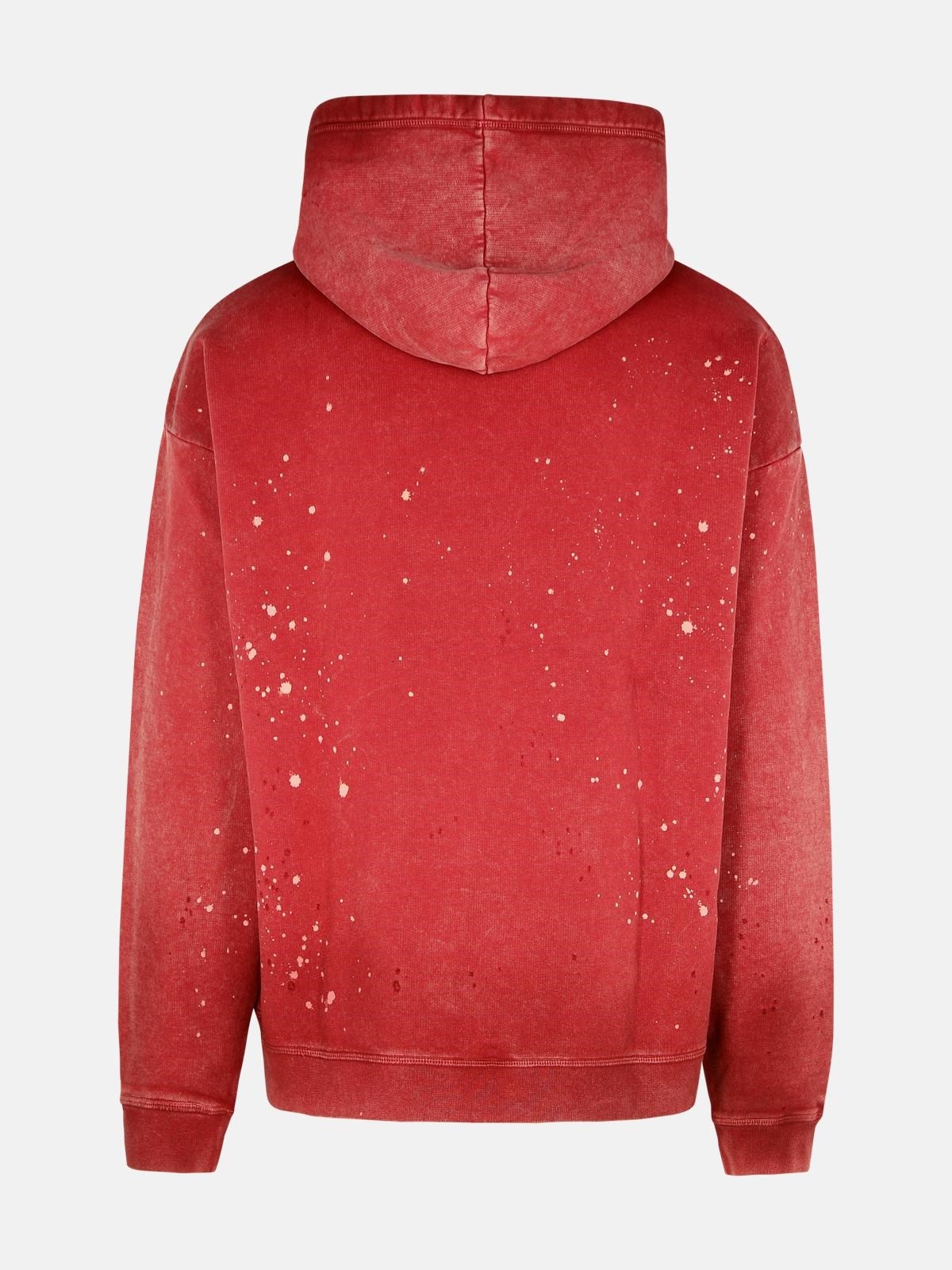 RED COTTON SWEATSHIRT - 3