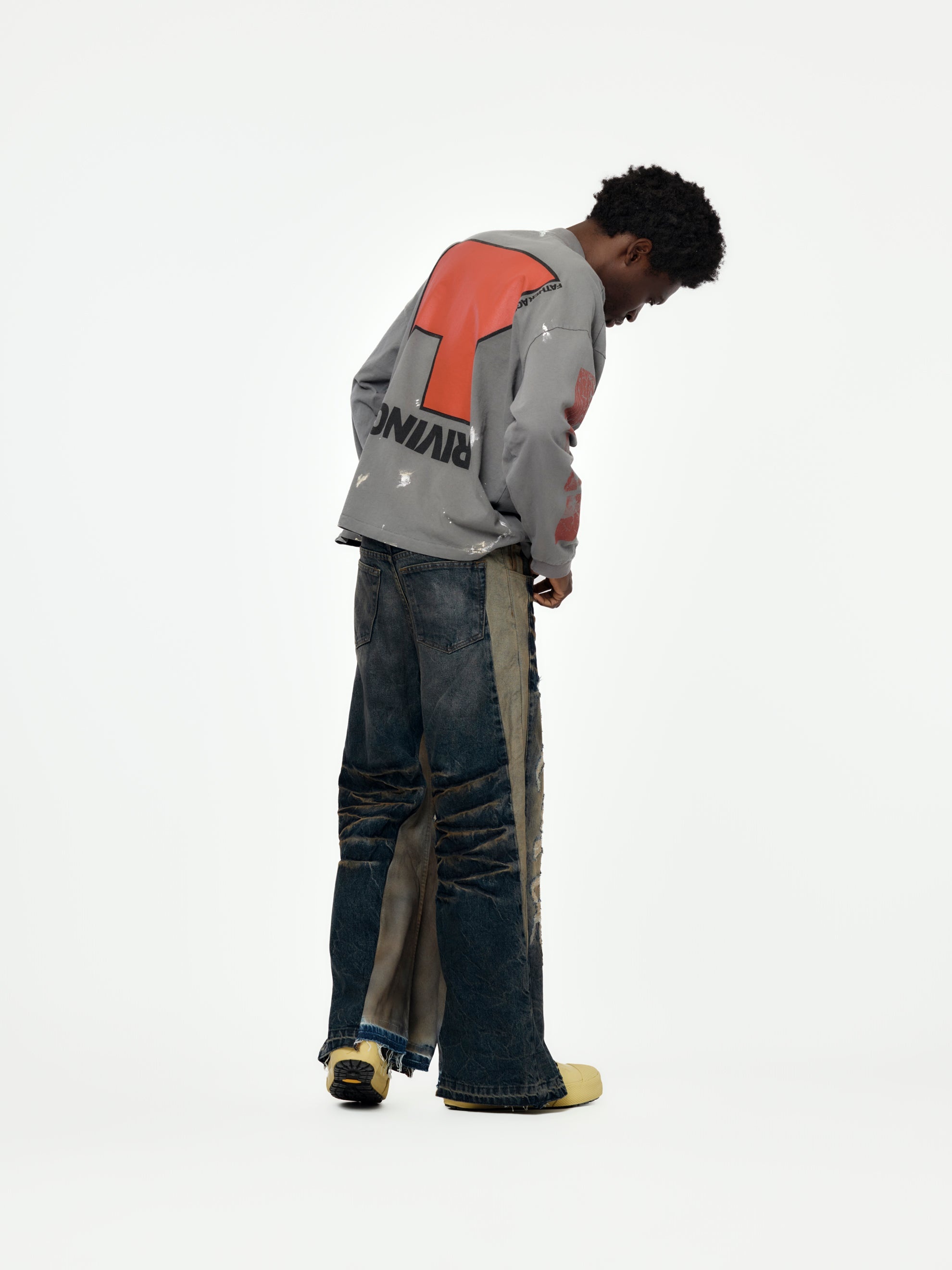 LOVE STUFF LS TEE (GREY) - 4
