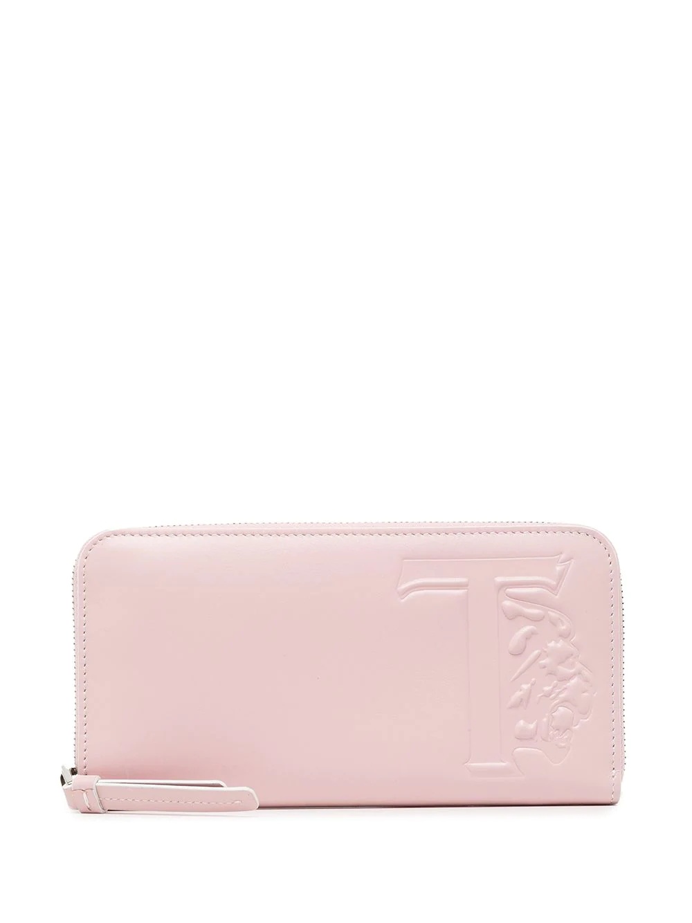 logo-stamp leather wallet - 1