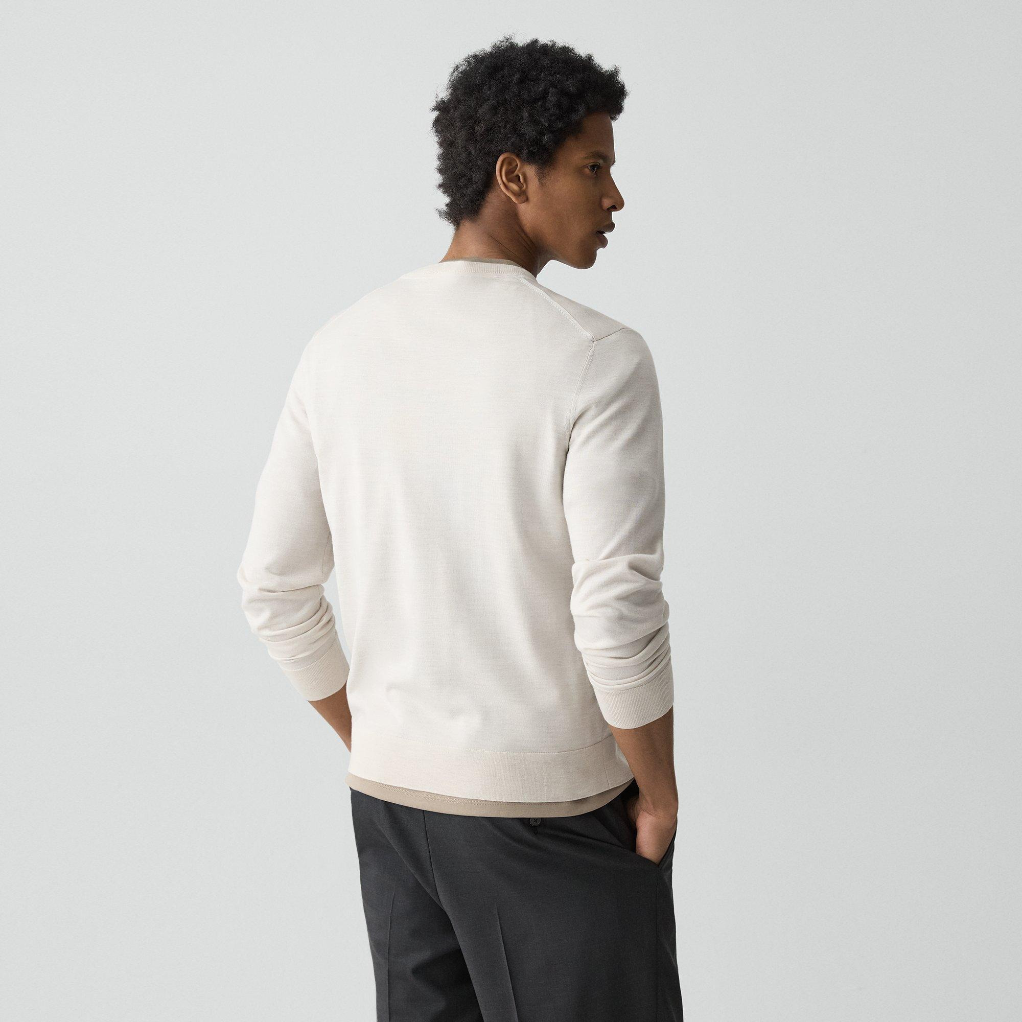 Crewneck Sweater in Regal Wool - 4