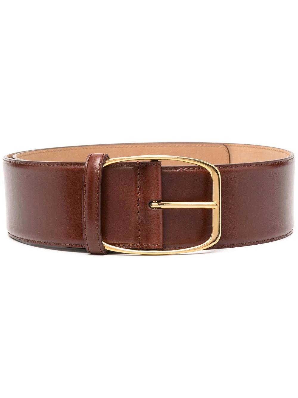 oval buckle belt - 1