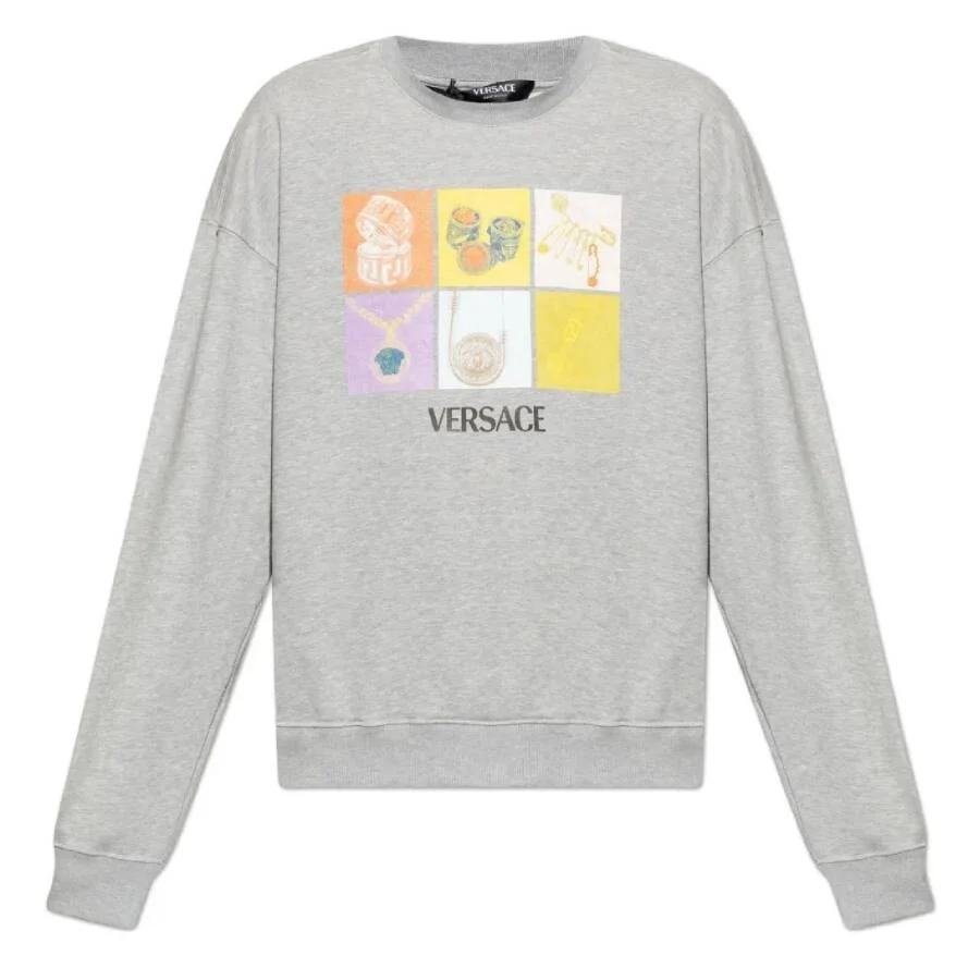 Versace Pop Jewels Print Sweatshirts - 1