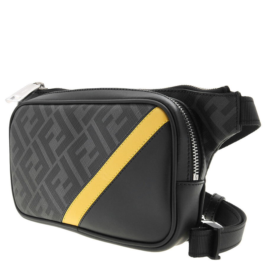 Fendi Diagonal FF Logo Compact Belt Bag - 3