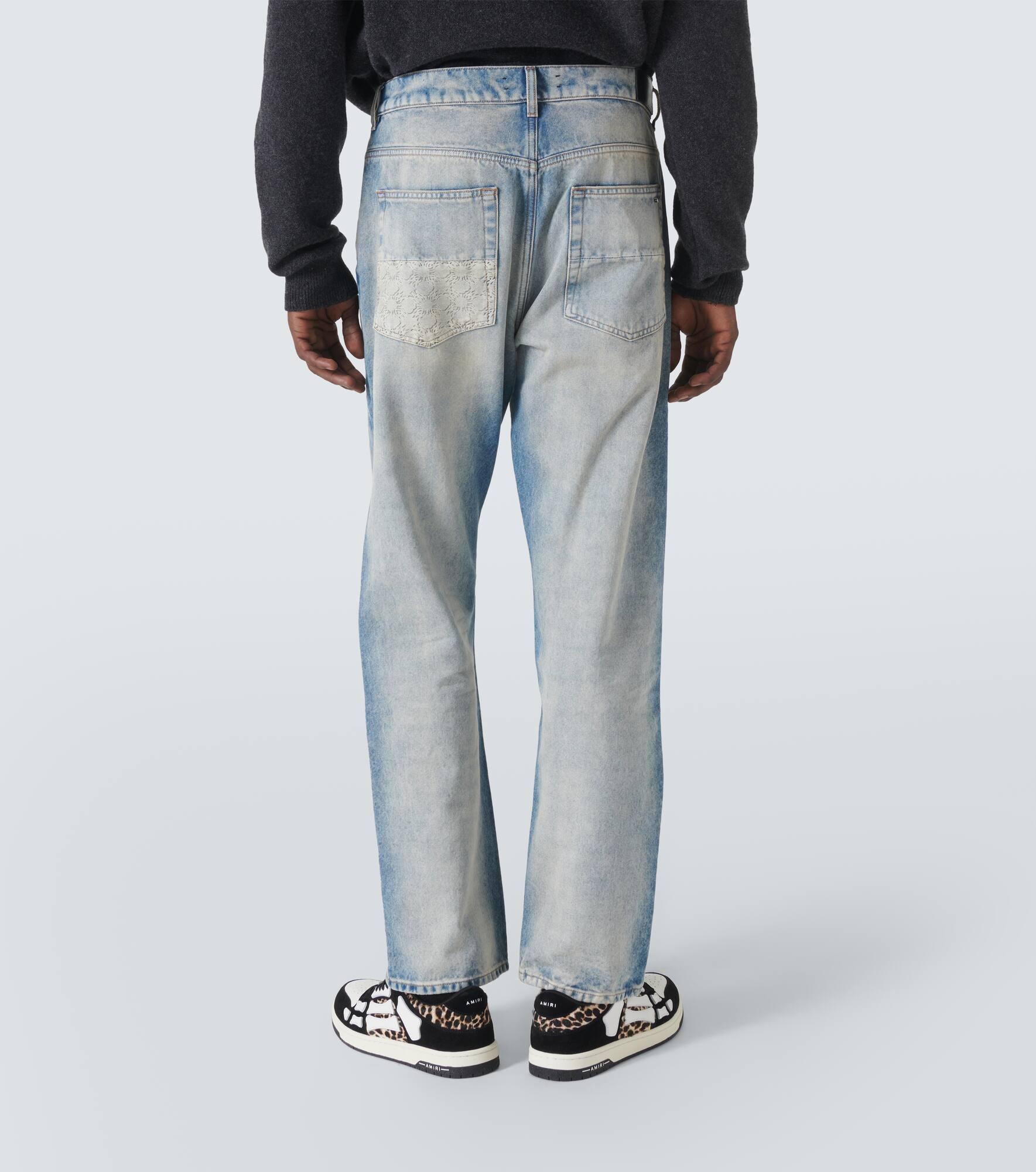 Ma Quad Cuff straight jeans - 4