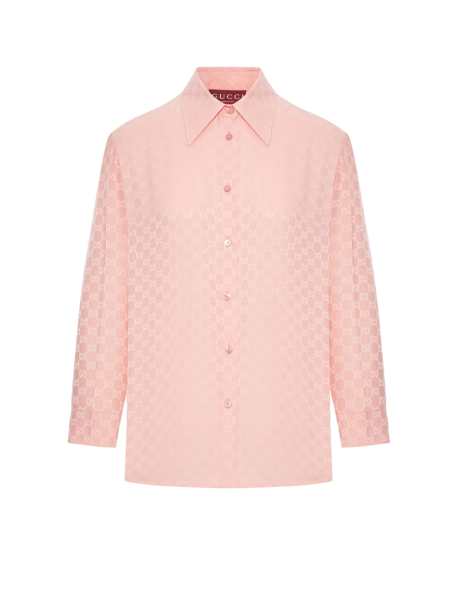 Gg Silk Shirt - 1