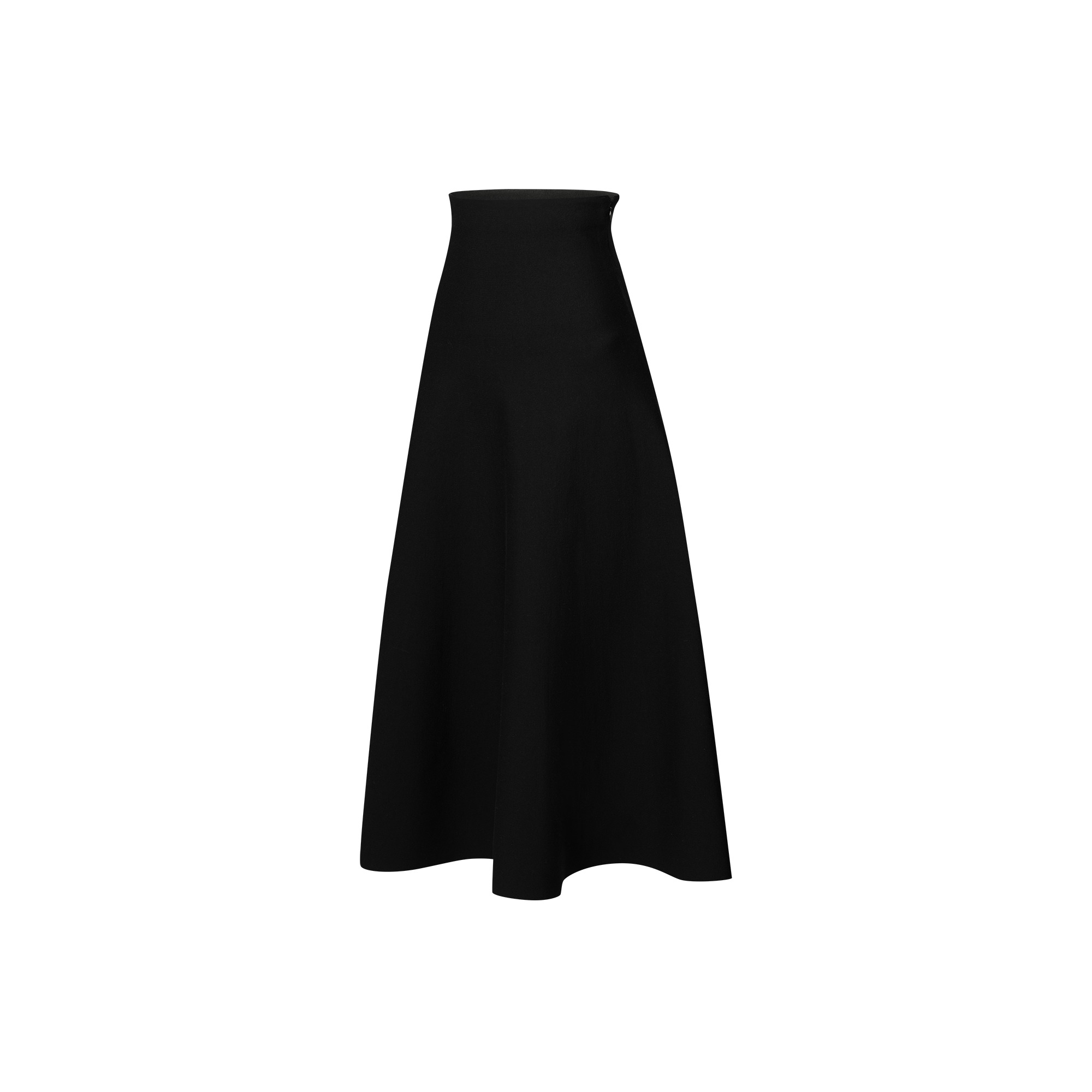 Flared Wool Skirt - 2
