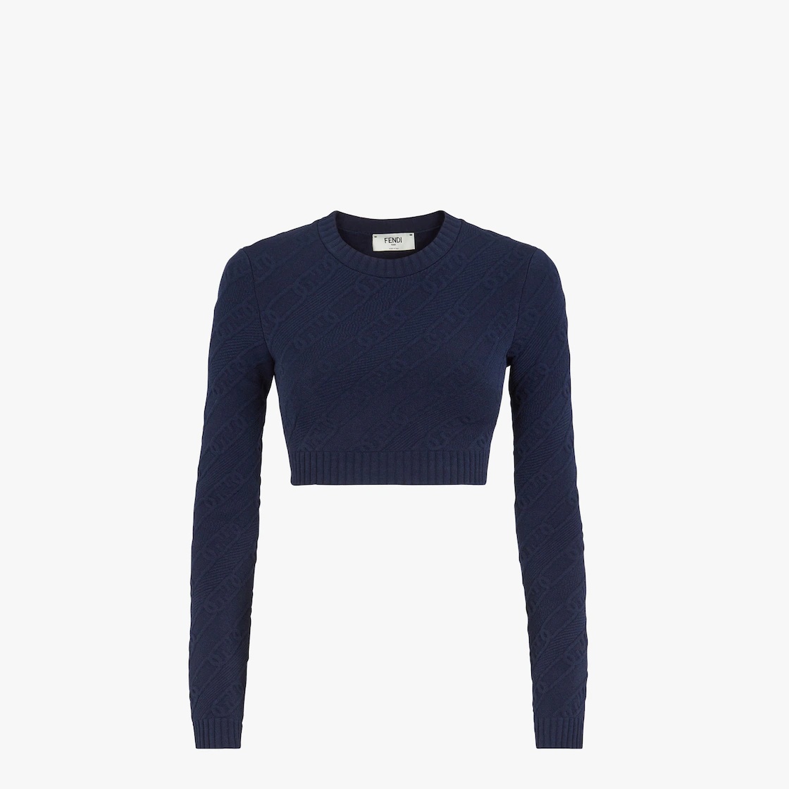 Blue viscose top - 1