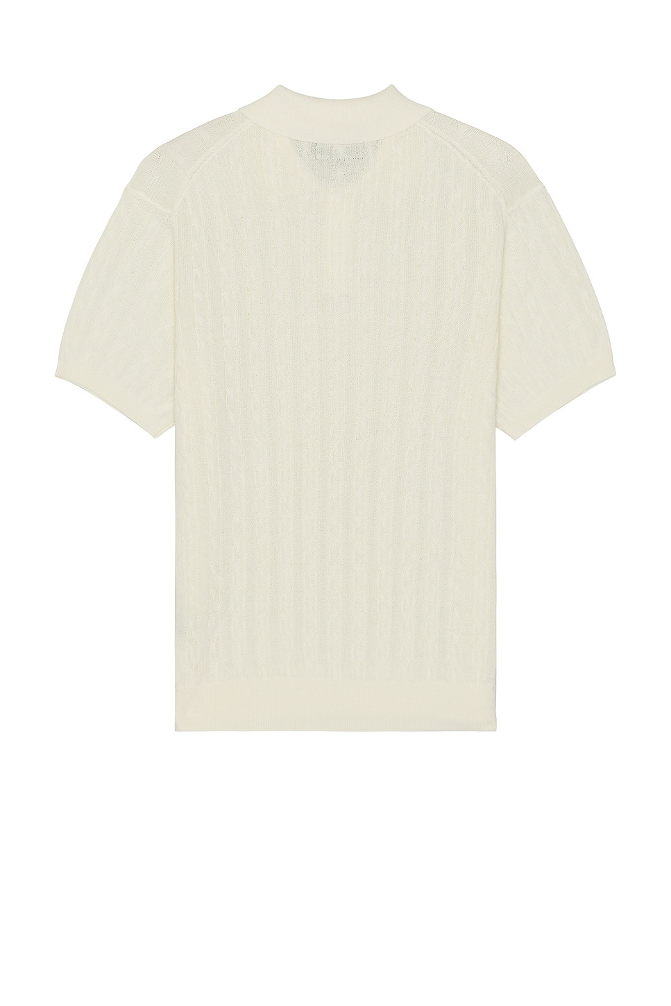Knit Polo Cable - 2