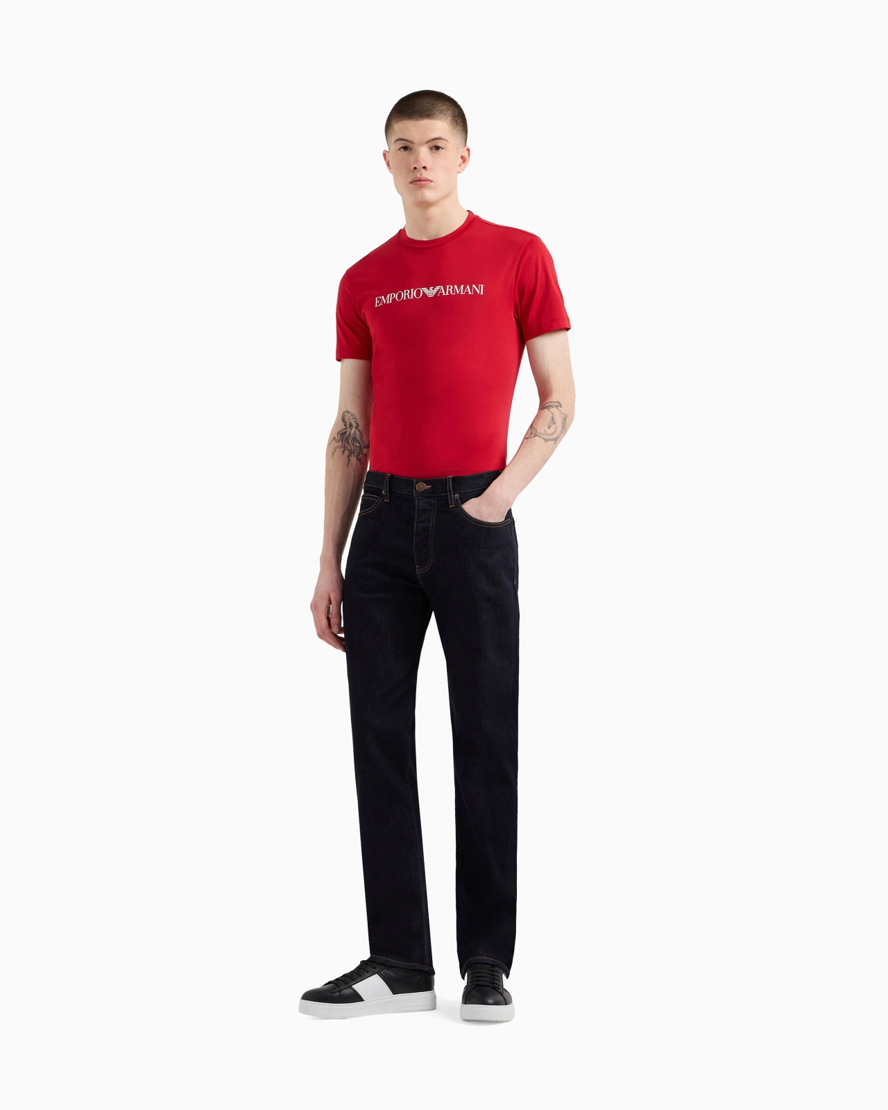 J21 Regular-fit jeans in washed 11.5 oz comfort denim - 2
