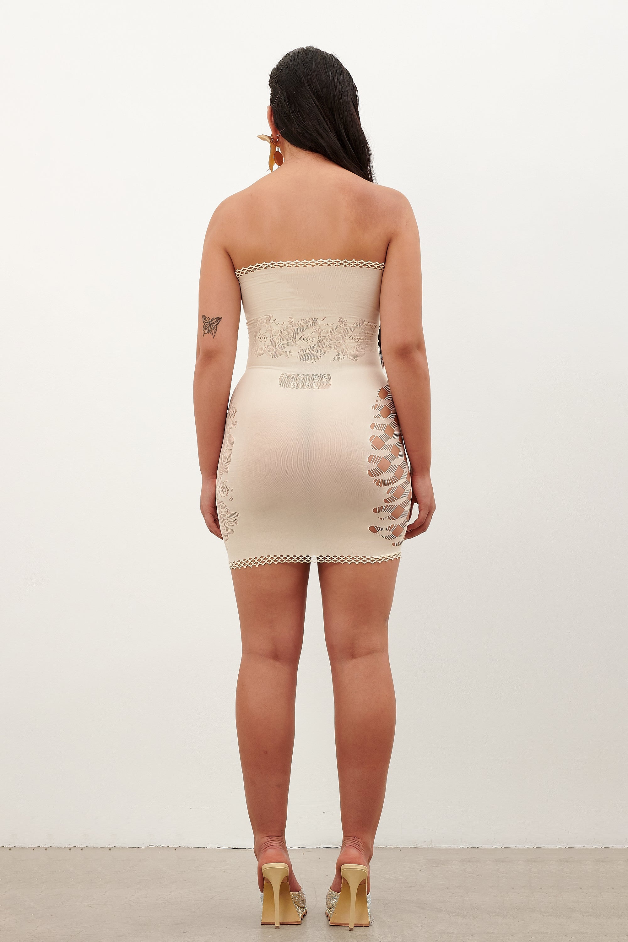 COCO DRESS IN BUTTER - 4