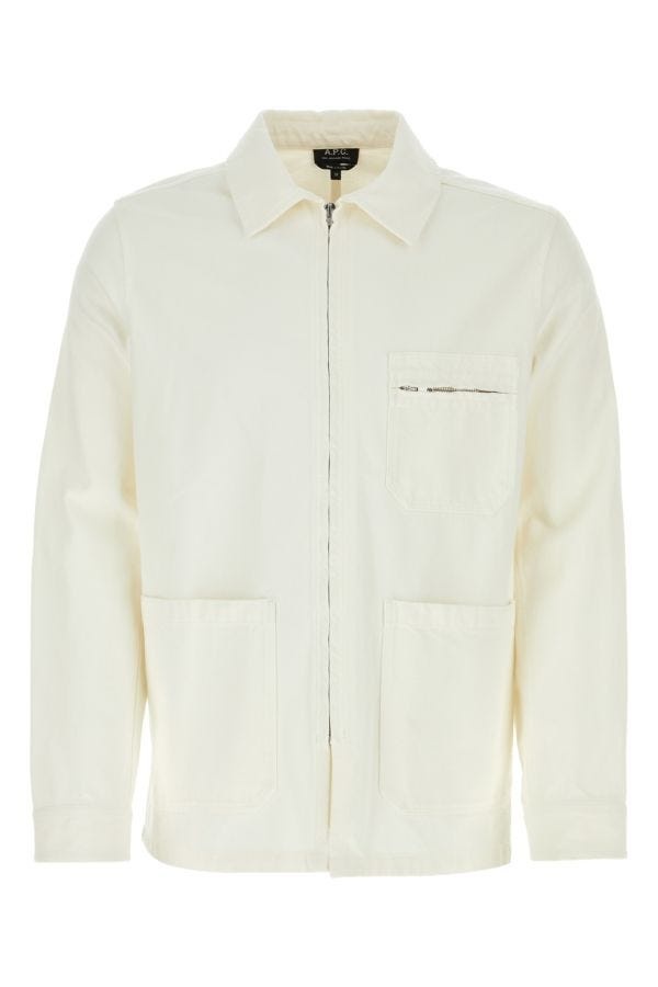 White denim Connor jacket - 1