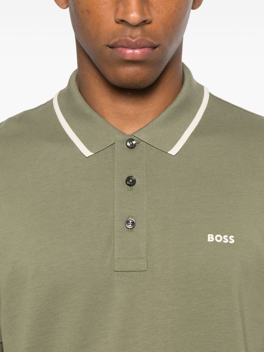 cotton polo shirt - 4