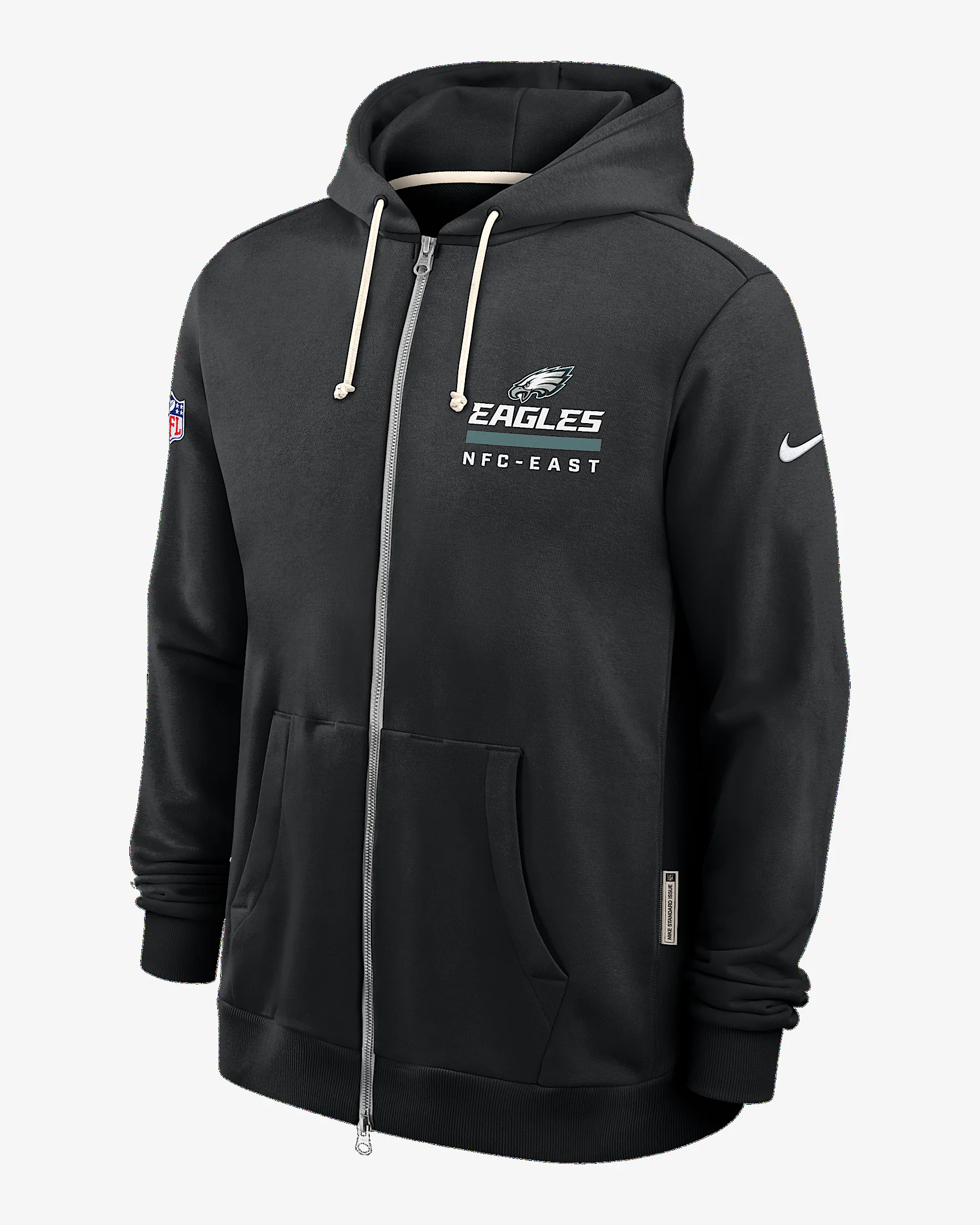 Philadelphia Eagles Utility Player Sideline Men's Nike Dri-FIT NFL Full-Zip Hoodie - 1