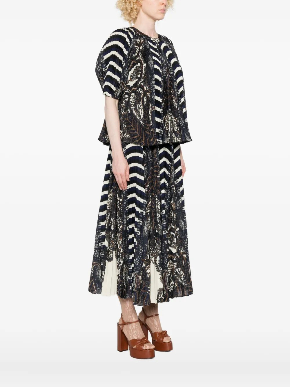 DAFNE PLEATED BLOUSON - 4